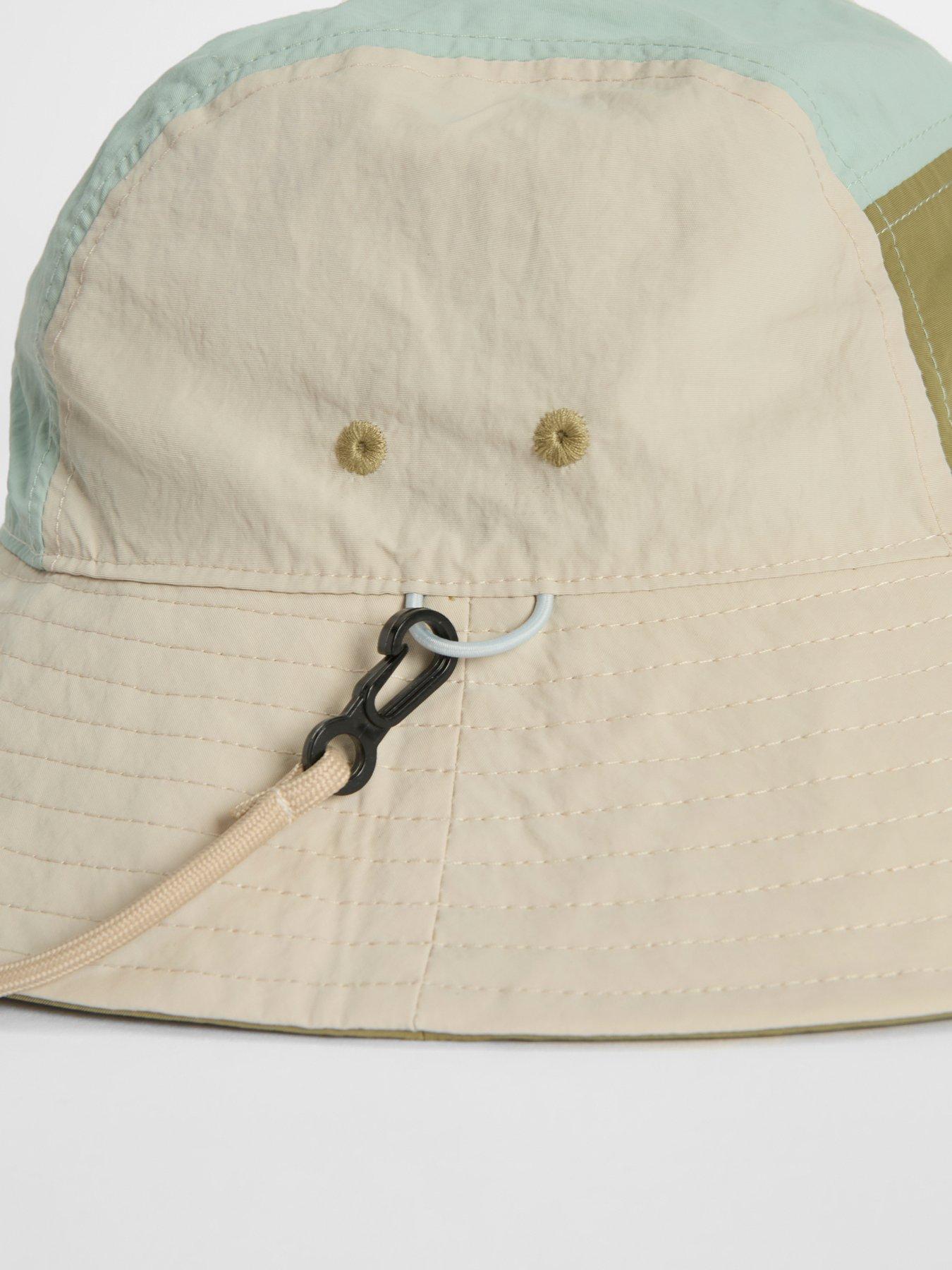 barbour-festival-reversible-bucket-hat-light-greendetail