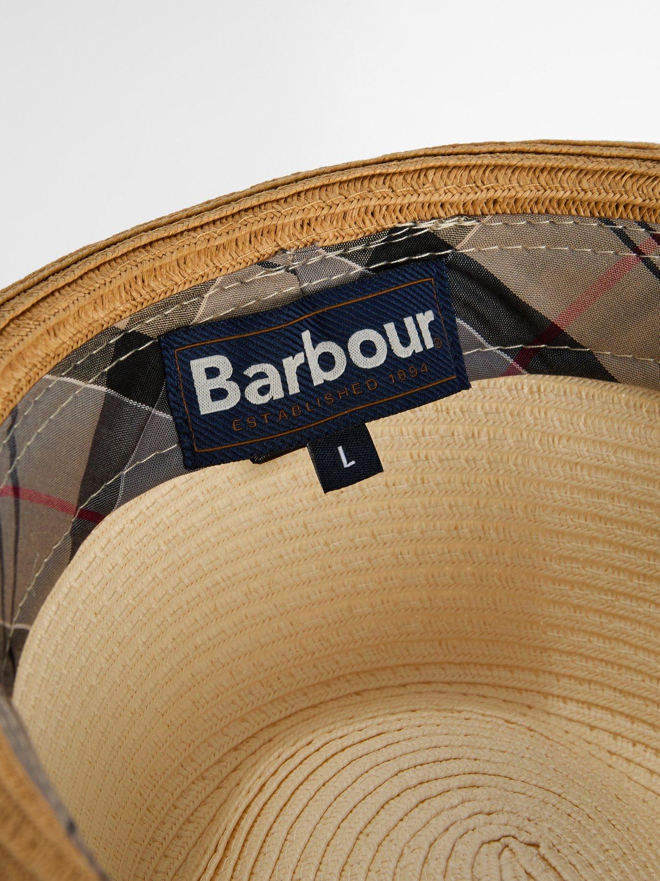 Image 5 of 5 of Barbour Ashill Trilby Summer Hat - White