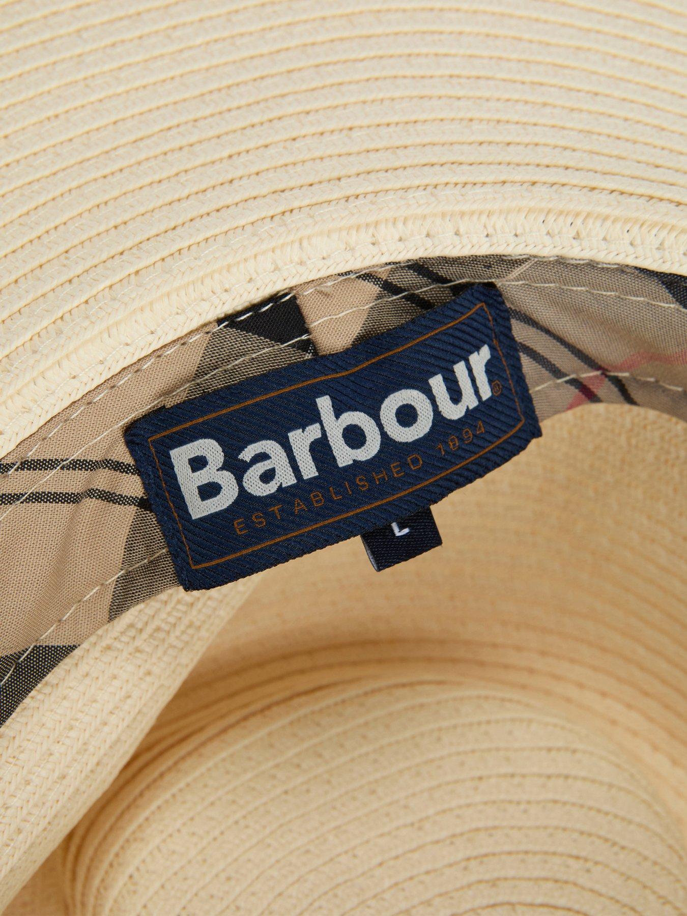 Image 5 of 5 of Barbour Kirkstone Fedora Trilby Summer Hat - Beige