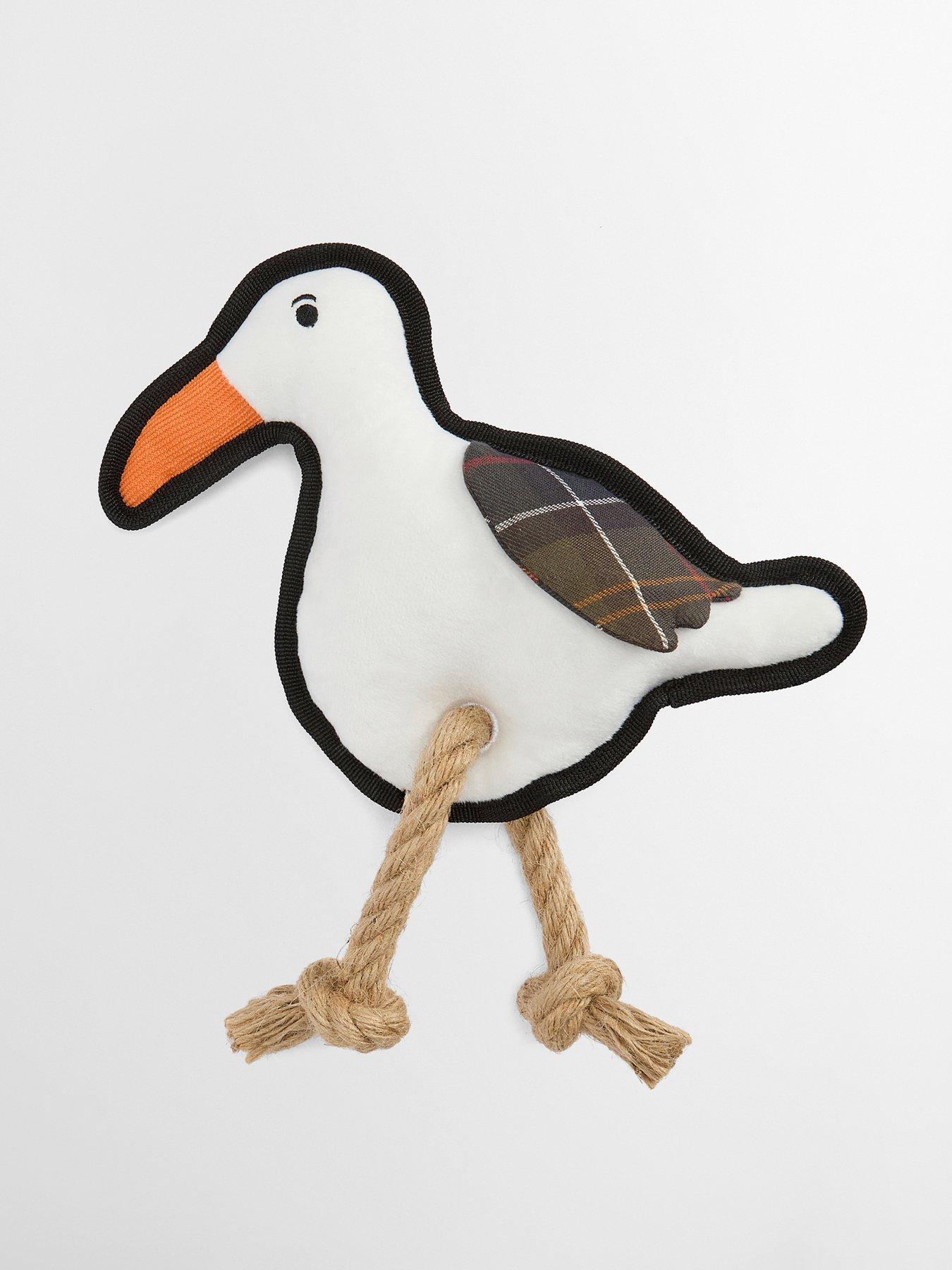 Image 3 of 4 of Barbour Barbour Seabird Dog Toy - White