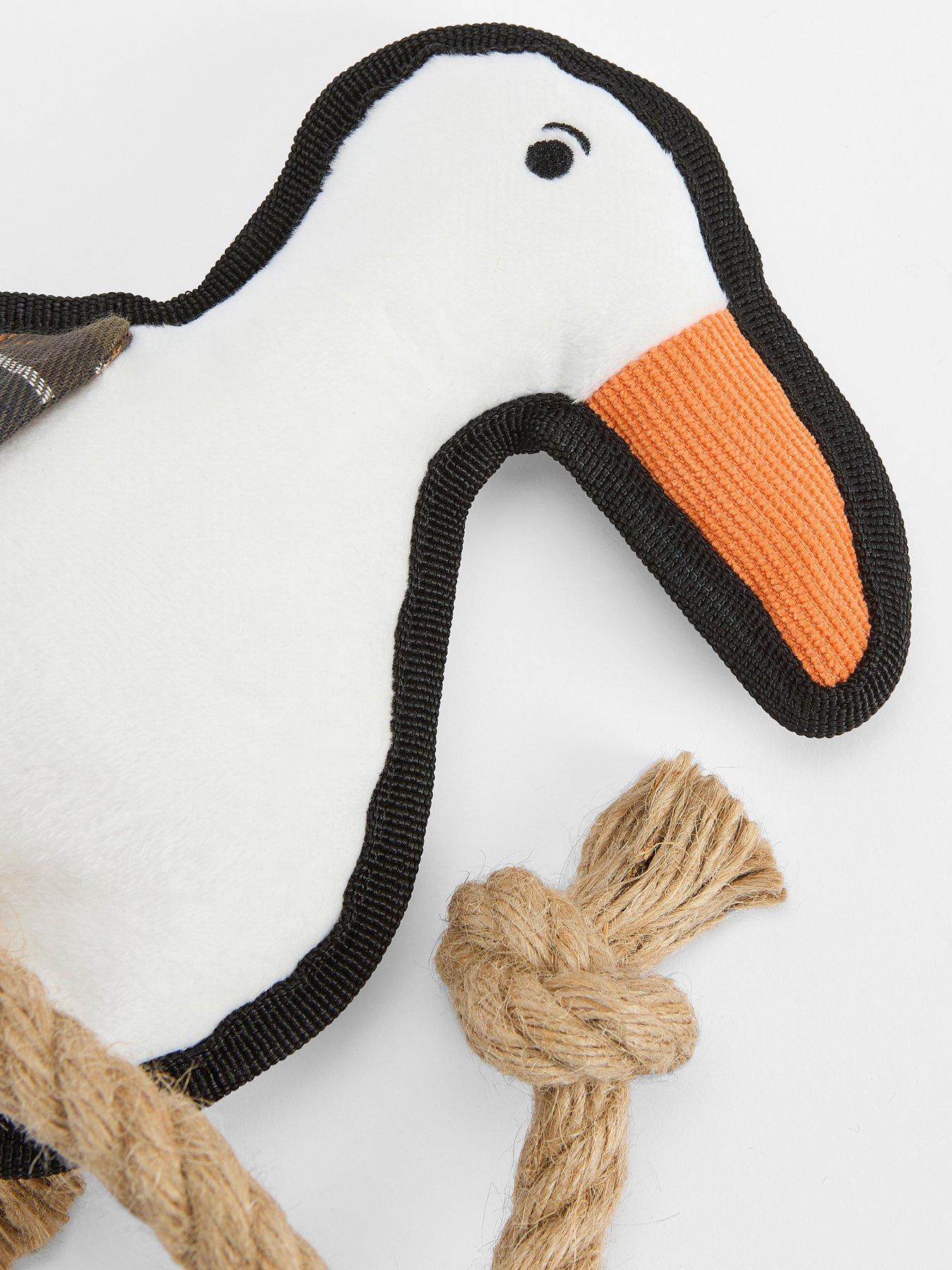 Image 4 of 4 of Barbour Barbour Seabird Dog Toy - White
