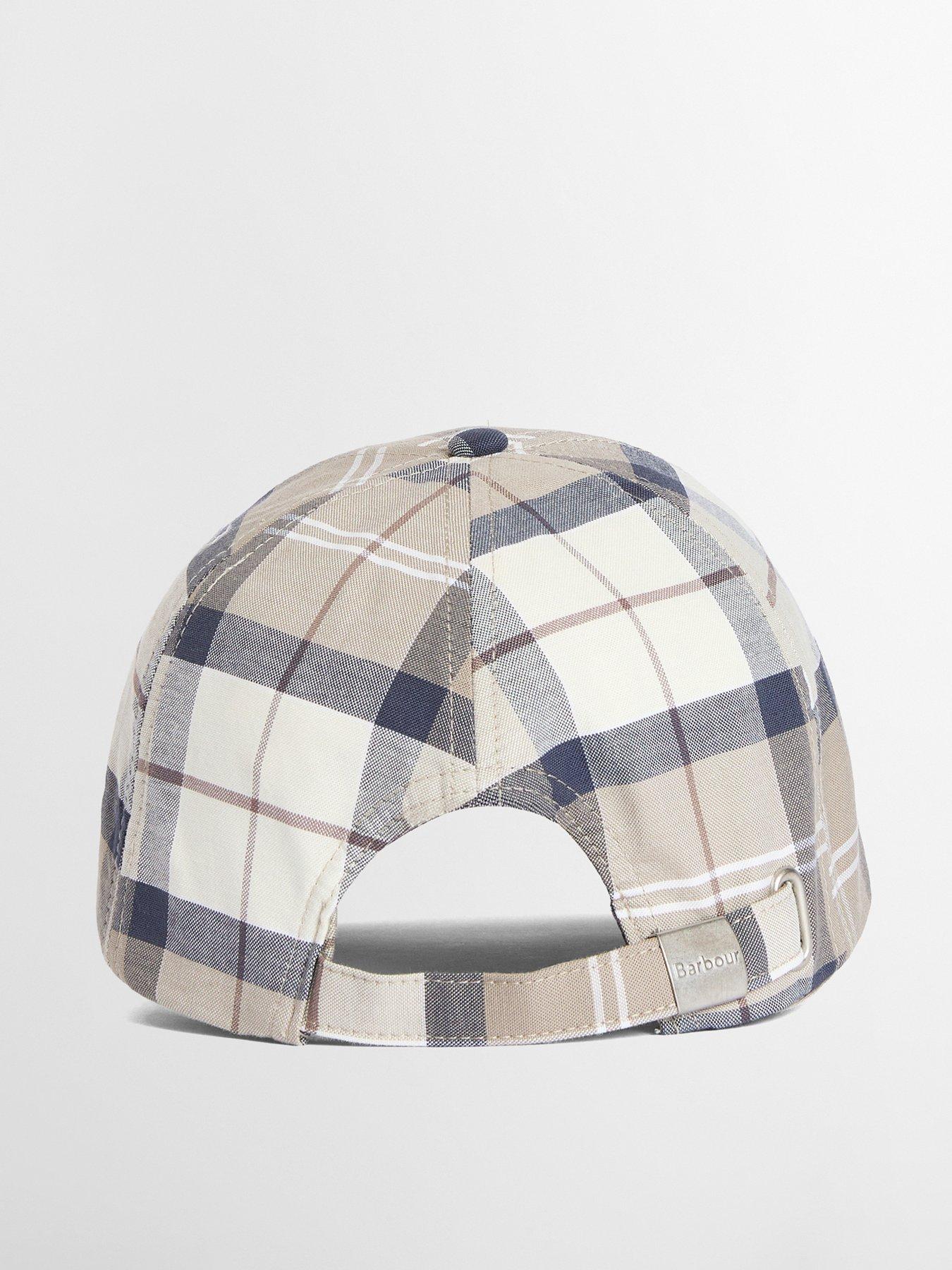 Image 2 of 5 of Barbour Tartan Sports Cap - Grey
