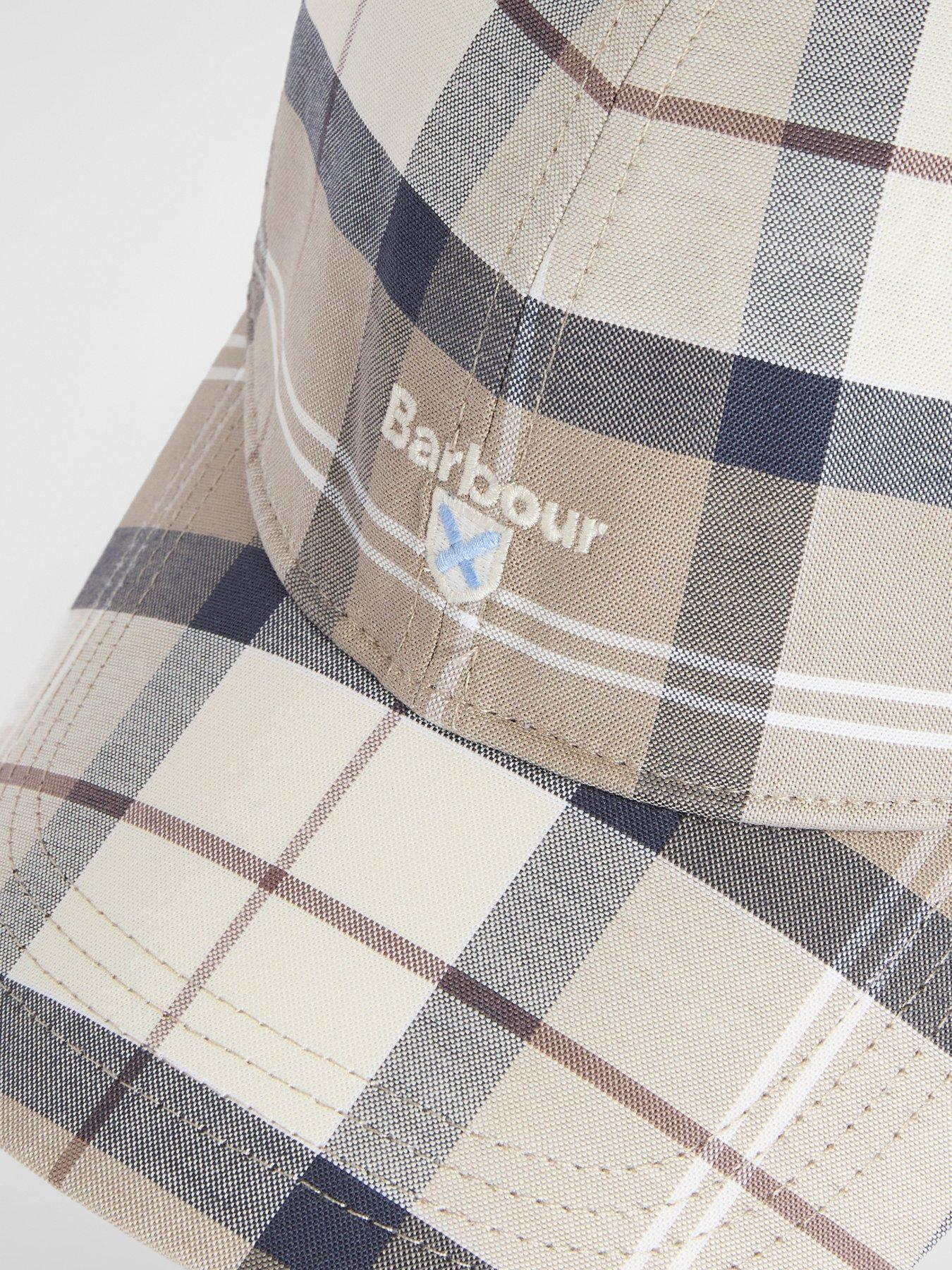 Image 4 of 5 of Barbour Tartan Sports Cap - Grey