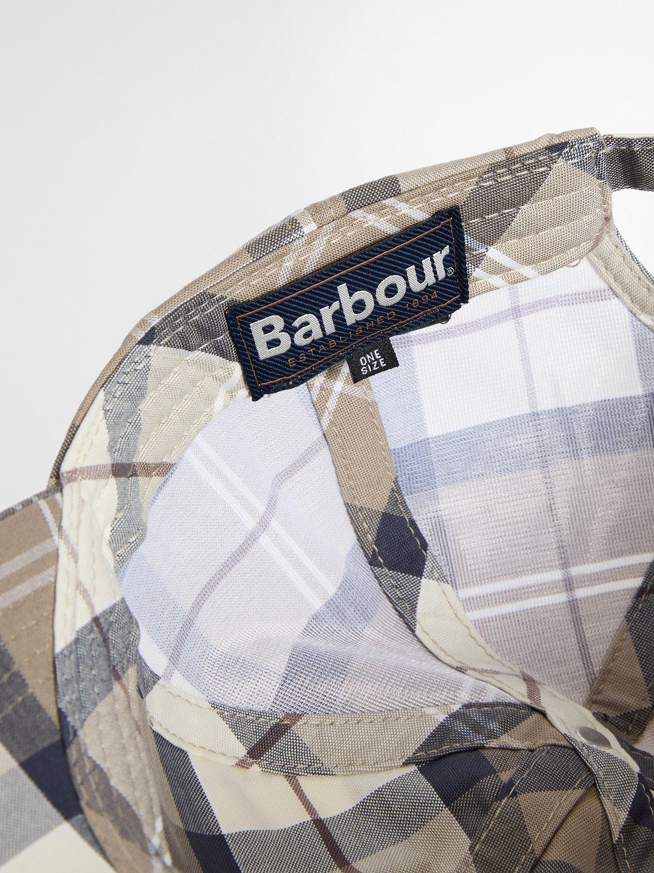 Image 5 of 5 of Barbour Tartan Sports Cap - Grey