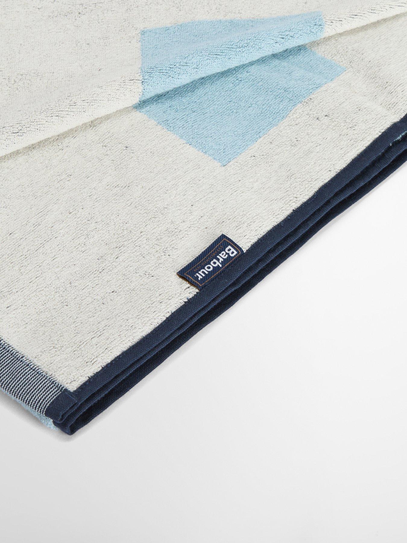 Image 3 of 4 of Barbour Barbour Archive Beach Towel - Blue