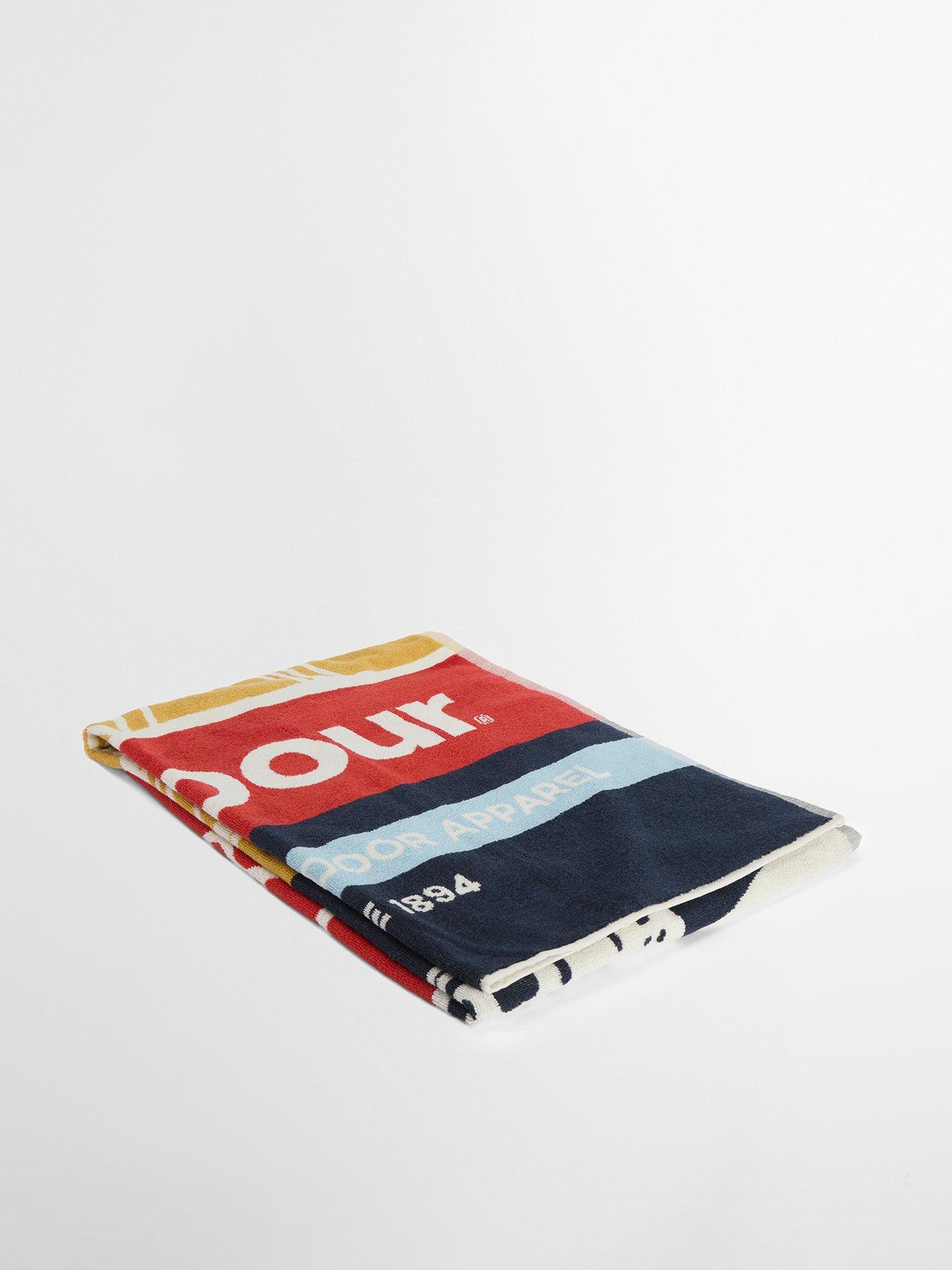 Barbour Archive Beach Towel - Blue