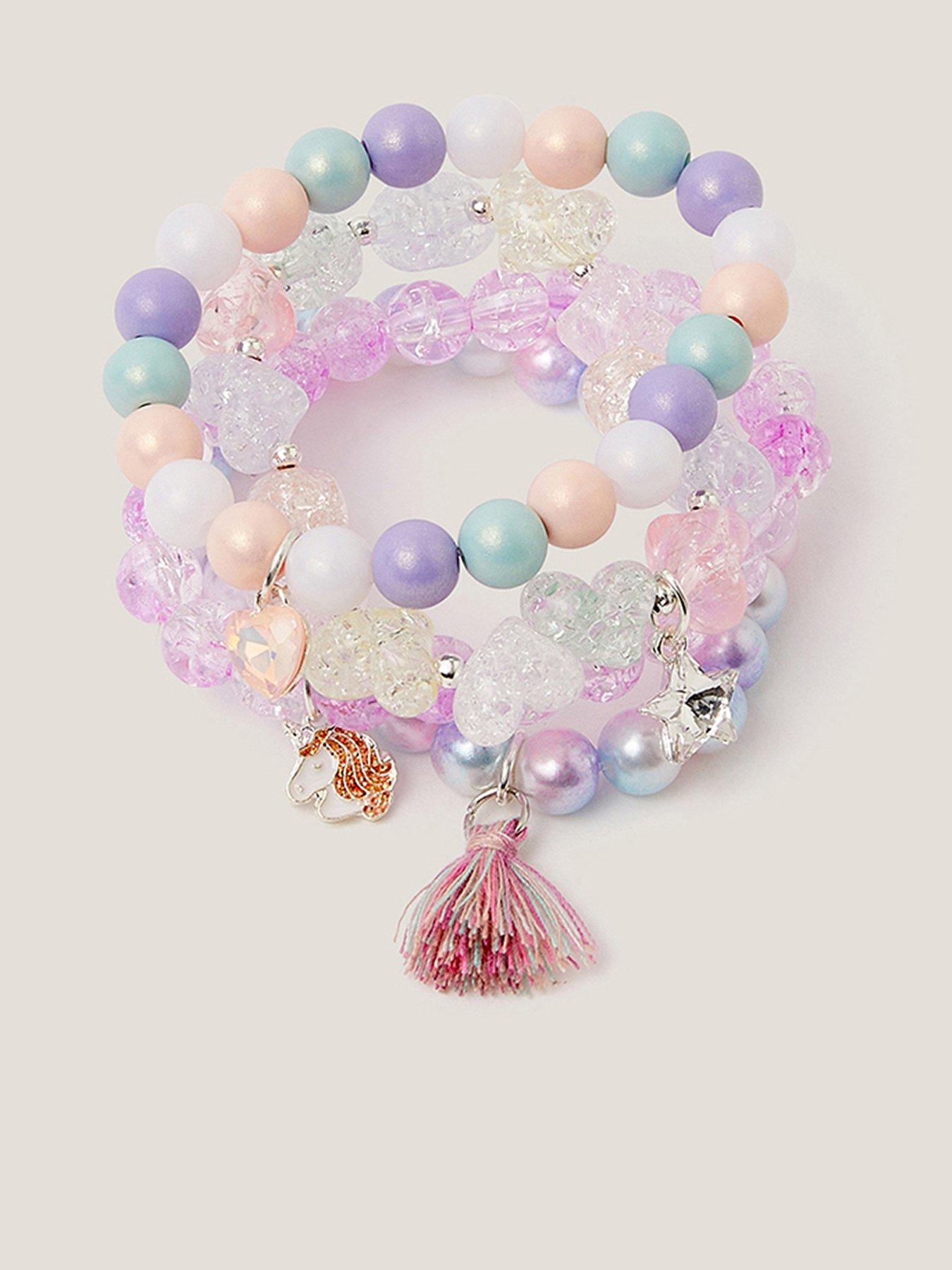 Monsoon Girls 4 Pack Treat Bracelets - Multi