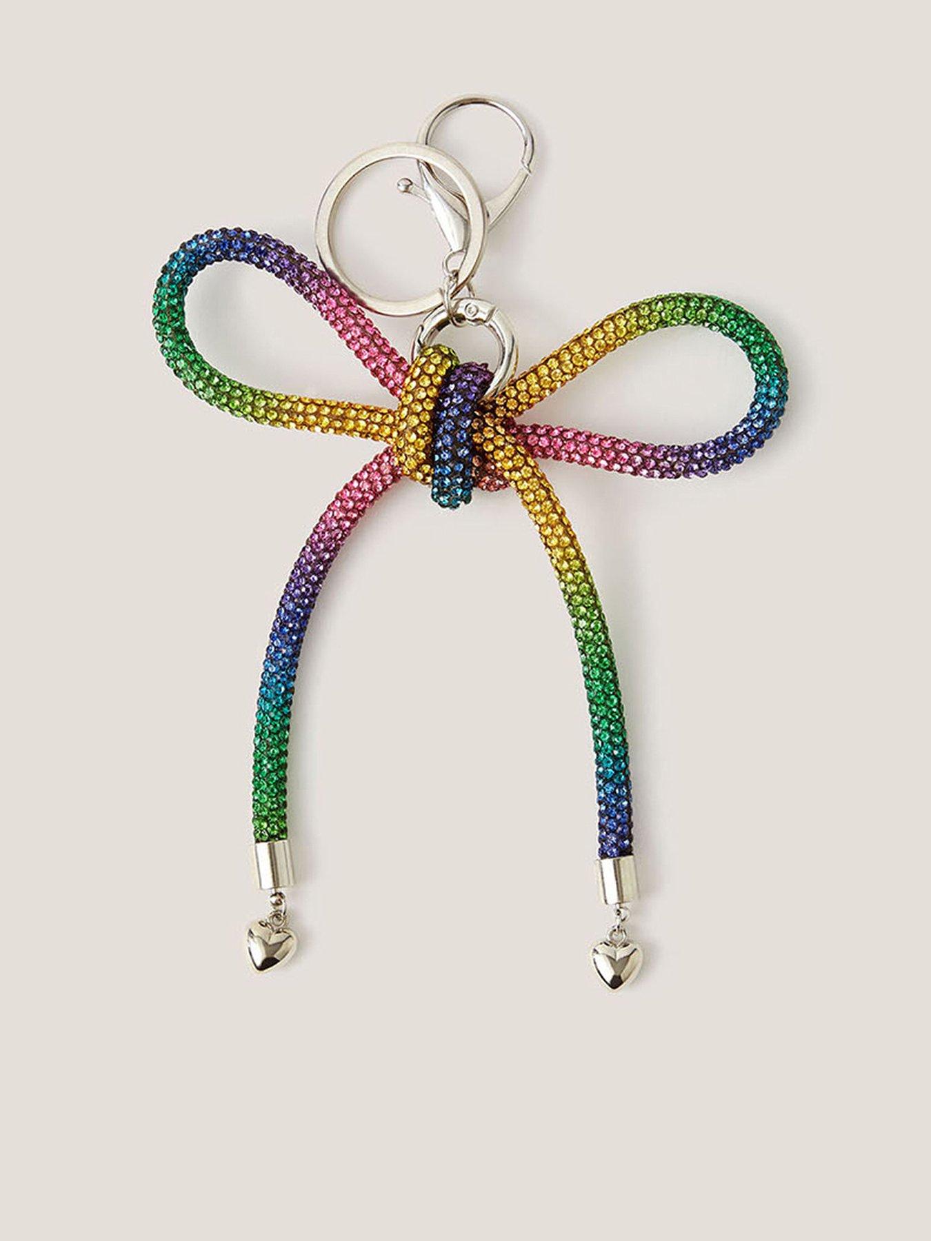 monsoon-girls-rainbow-dazzle-bow-bag-charm-multi
