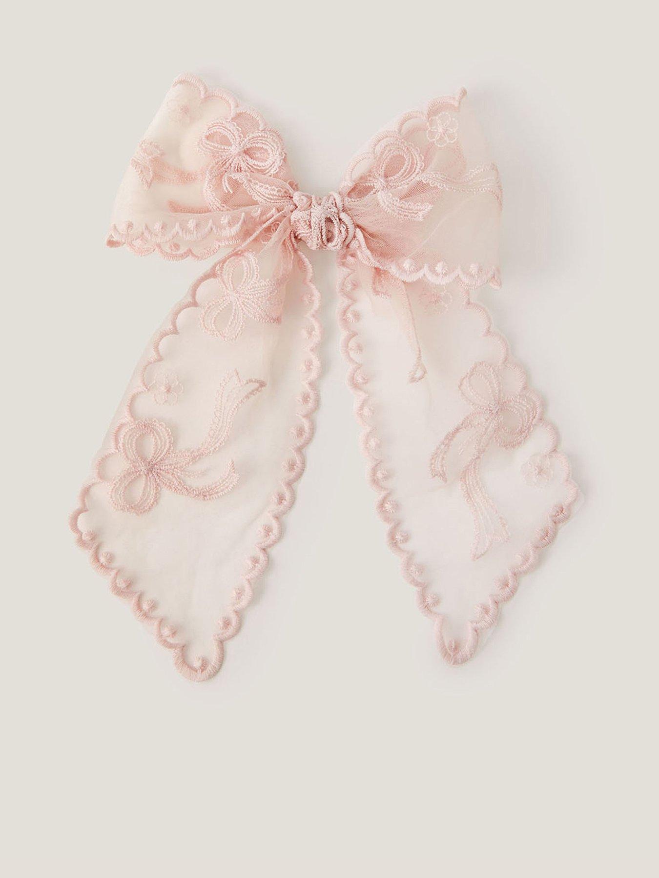 monsoon-girls-pretty-lace-bow-clip-pink