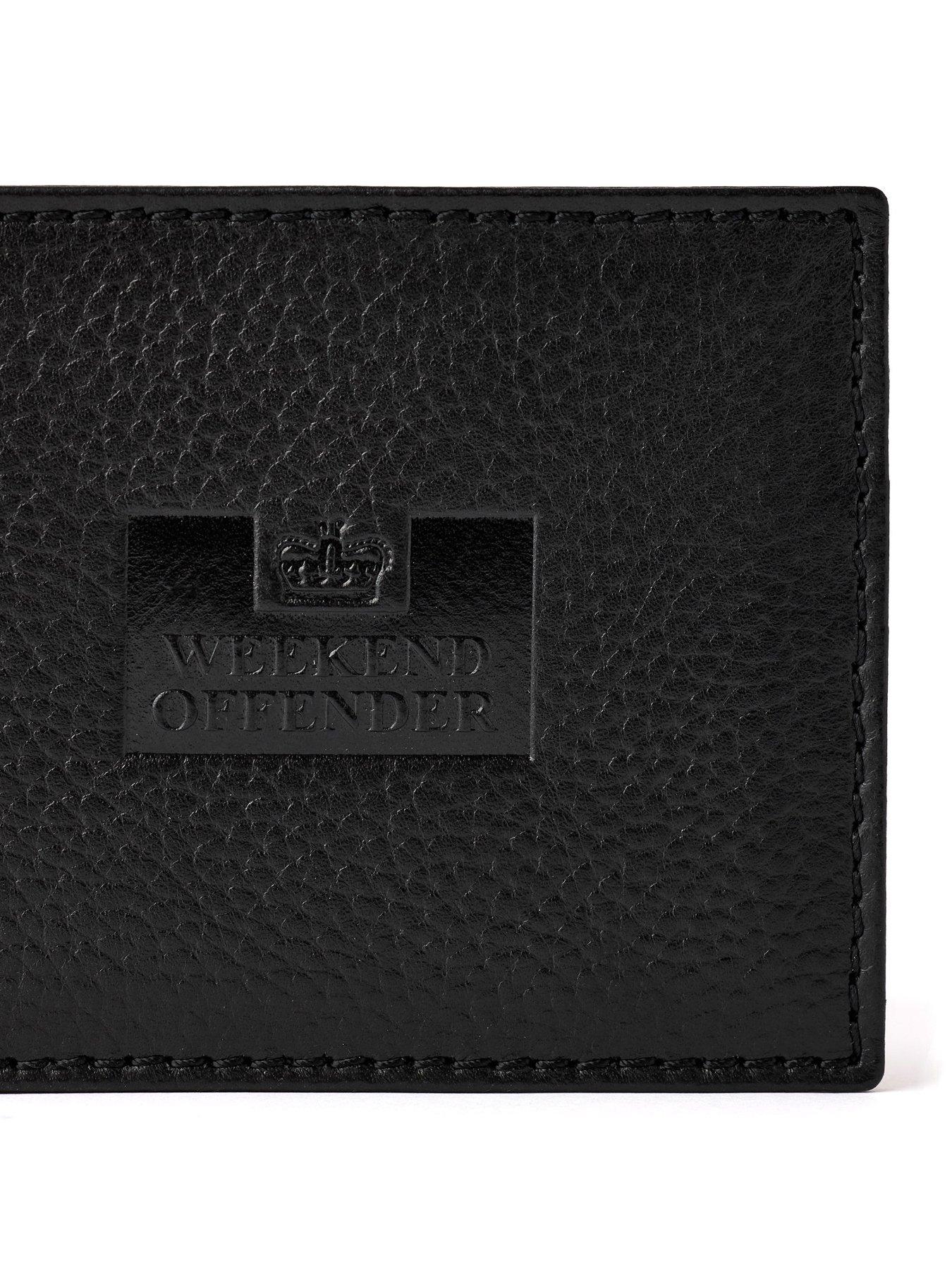 Image 5 of 5 of Weekend Offender Weekend Offender Boxed Billford Wallet - Black