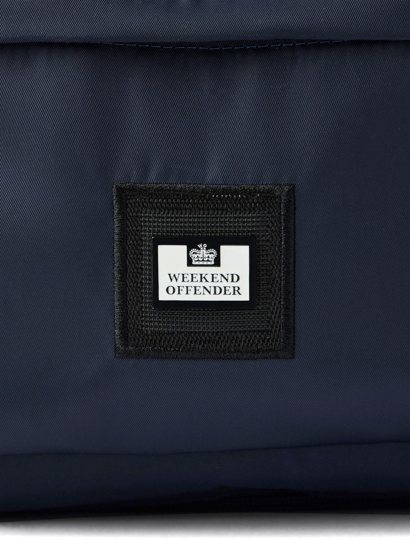 Image 7 of 7 of Weekend Offender Weekend Offender Overnighter Multi Pocket Backpack - Navy