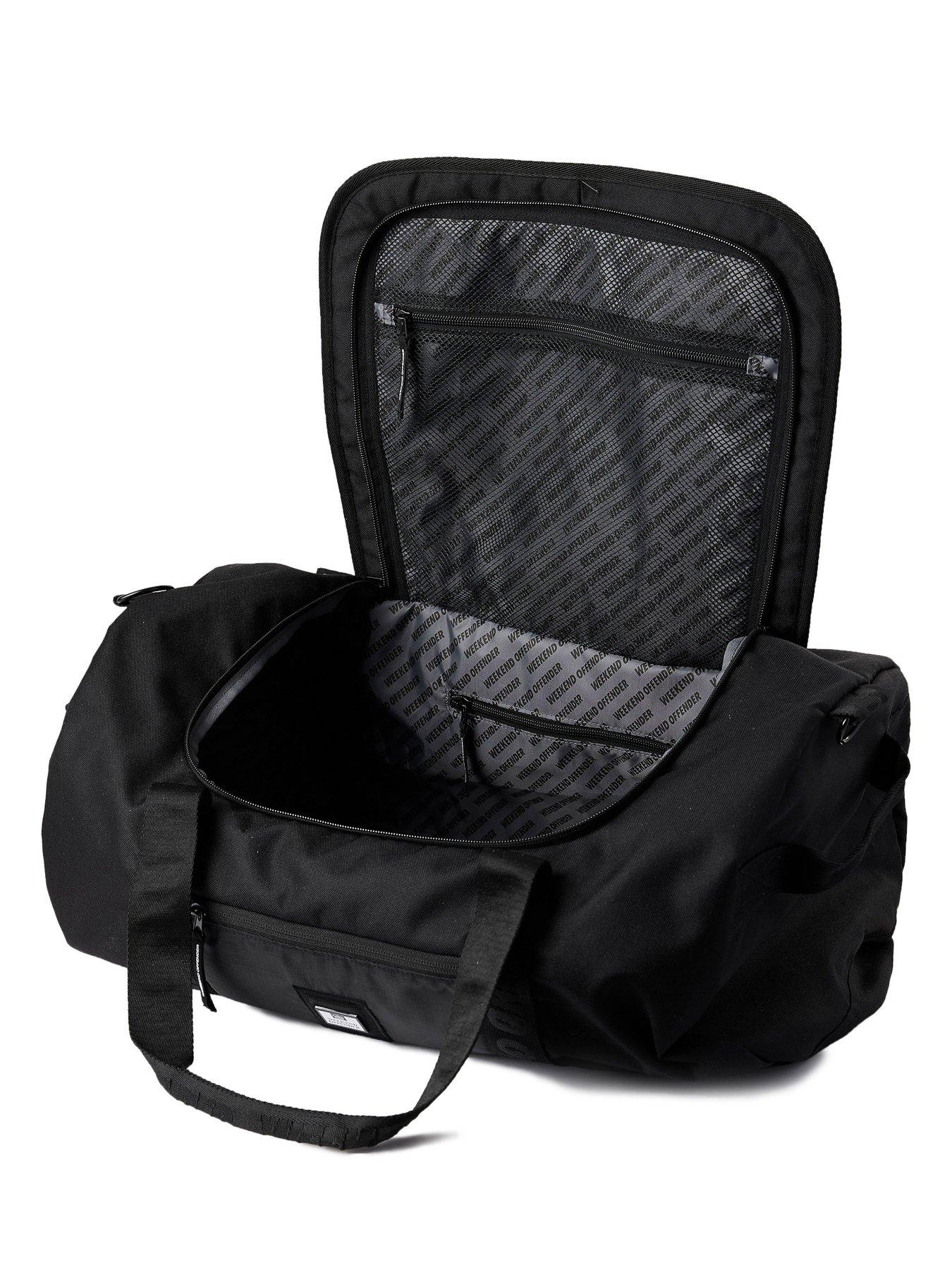 Image 3 of 6 of Weekend Offender Weekend Offender Roll Duffle Bag - Black