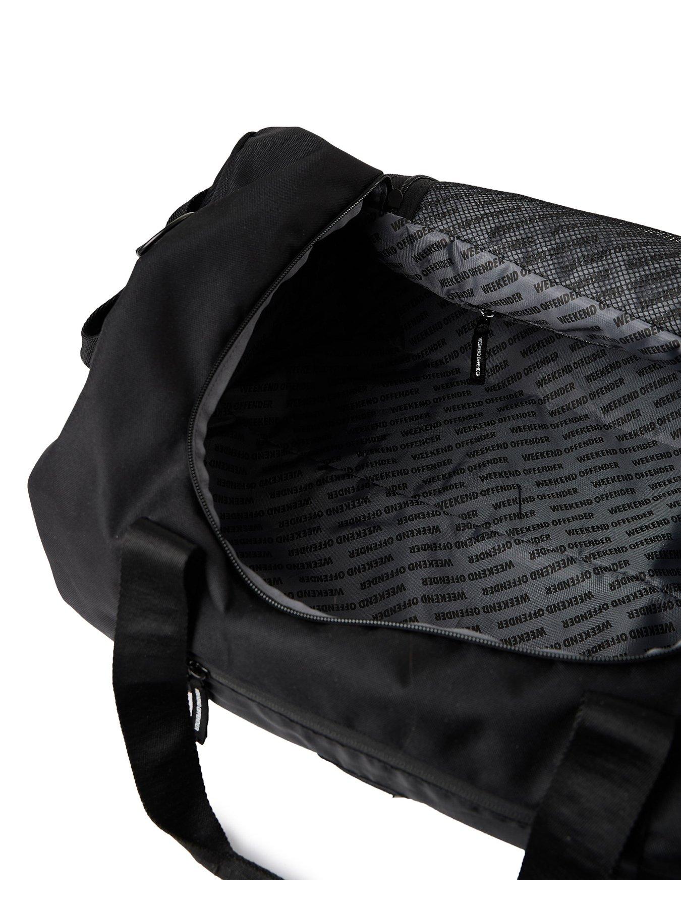 Image 4 of 6 of Weekend Offender Weekend Offender Roll Duffle Bag - Black