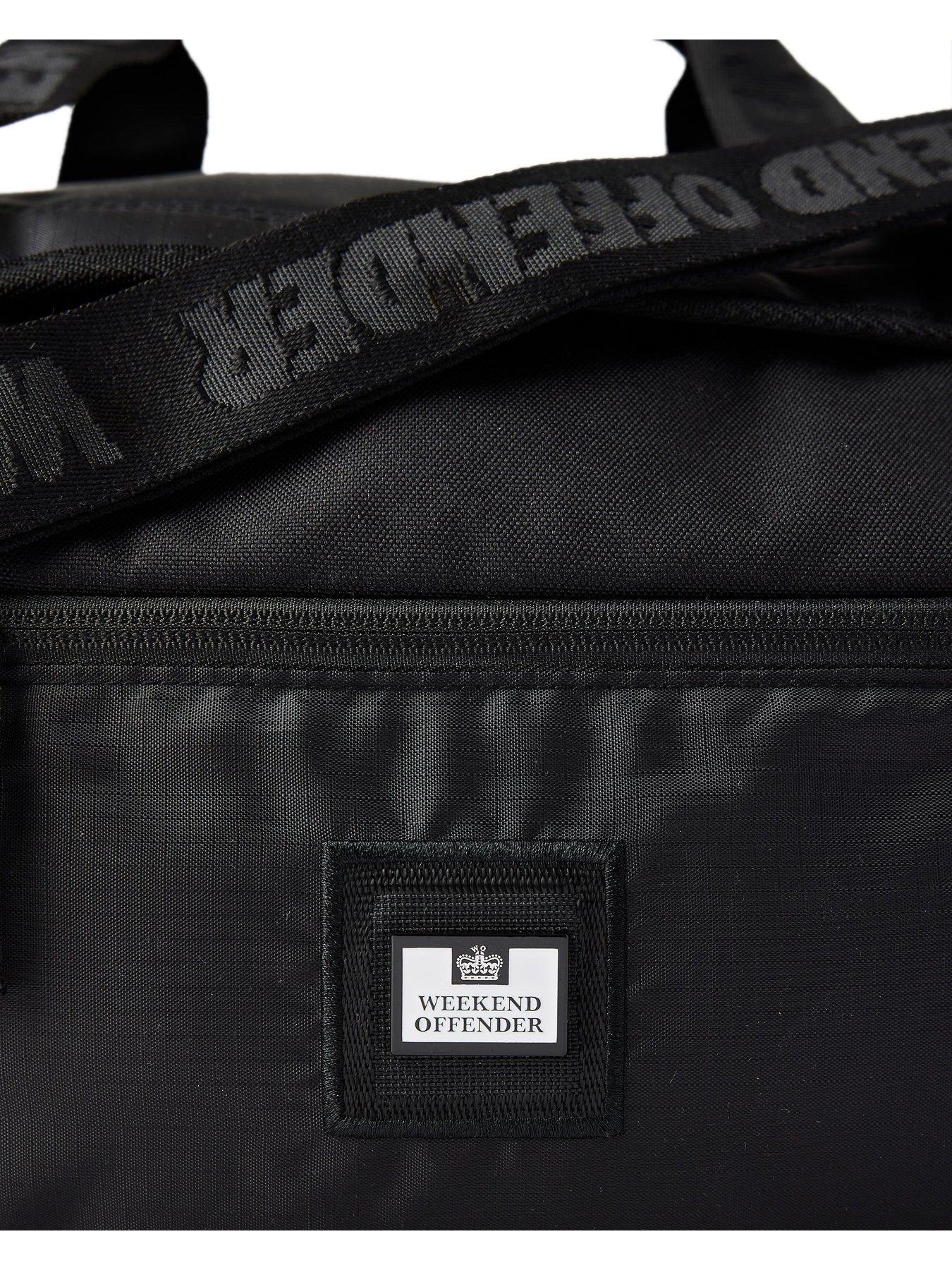 Image 5 of 6 of Weekend Offender Weekend Offender Roll Duffle Bag - Black