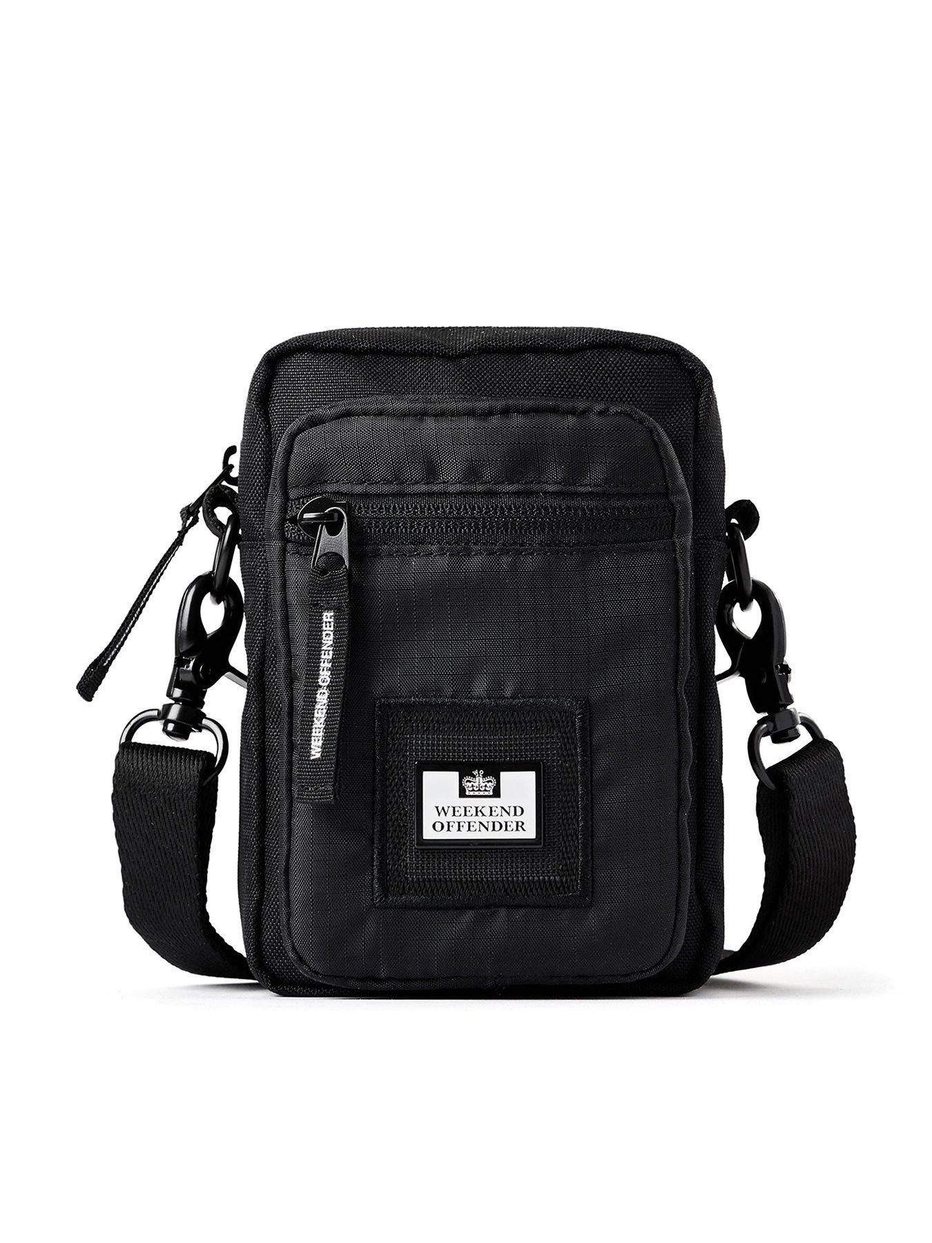 Image 1 of 5 of Weekend Offender Weekend Offender Small Cross Body Bag - Black