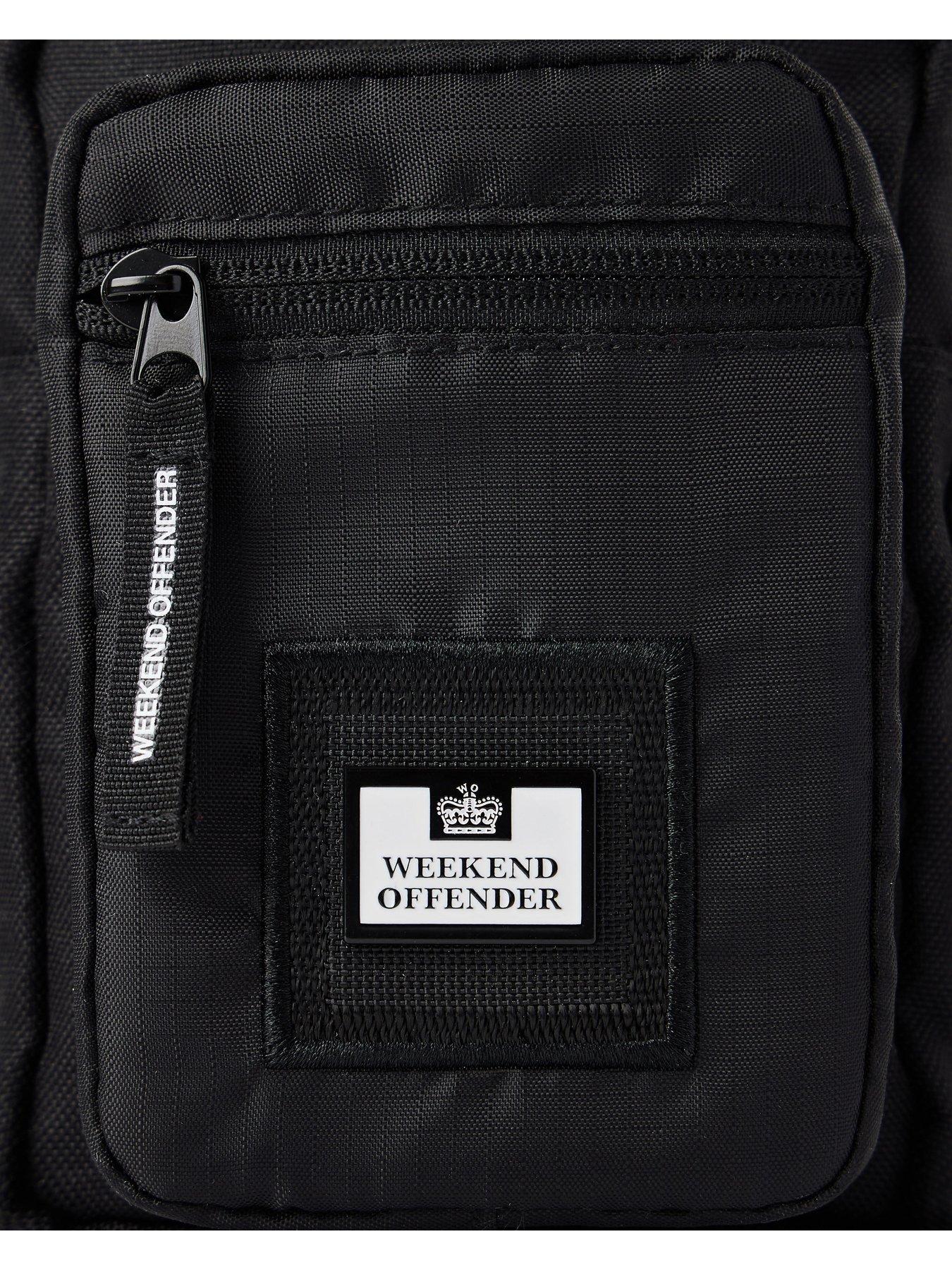 Image 2 of 5 of Weekend Offender Weekend Offender Small Cross Body Bag - Black