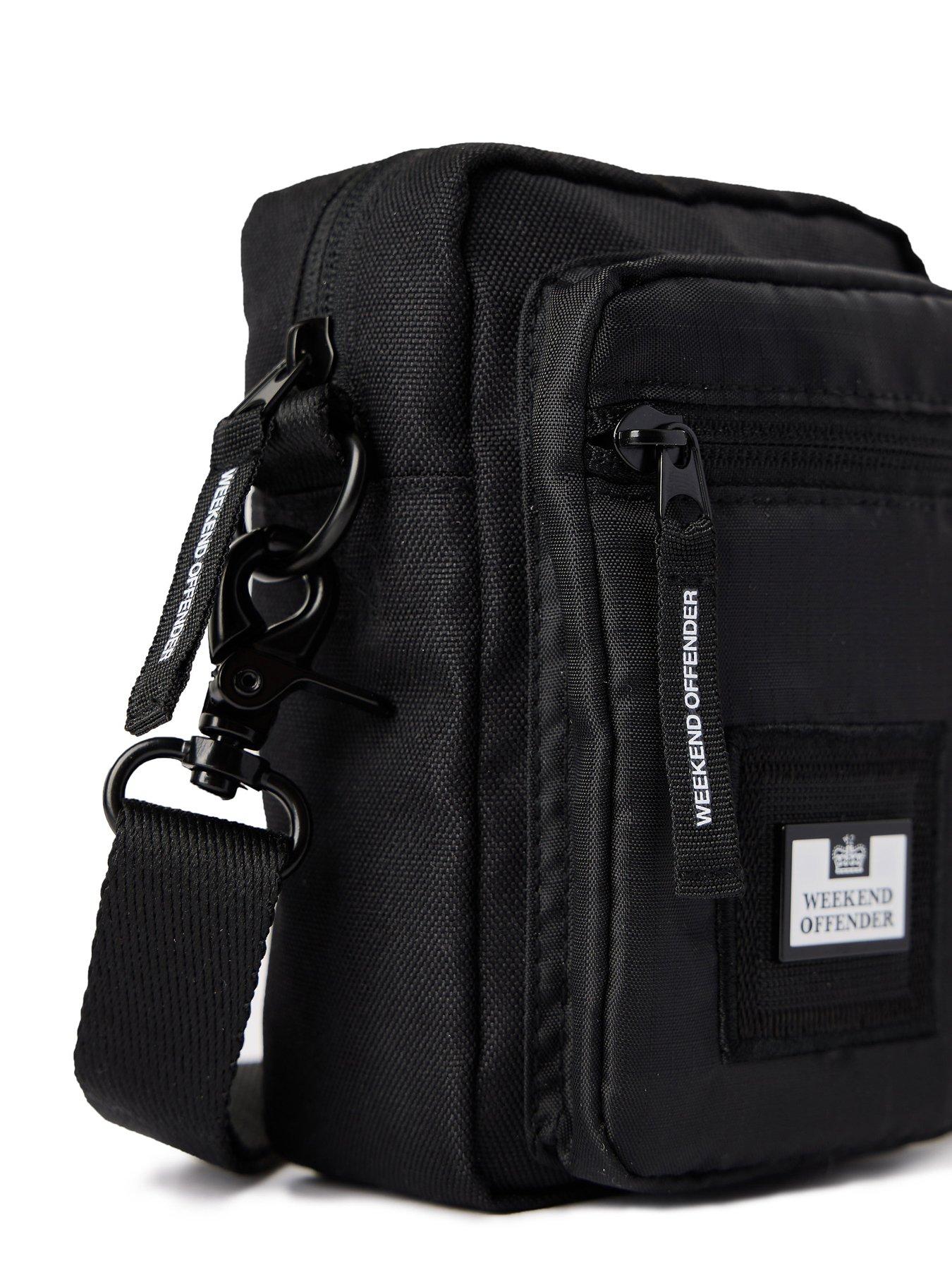 Image 3 of 5 of Weekend Offender Weekend Offender Small Cross Body Bag - Black