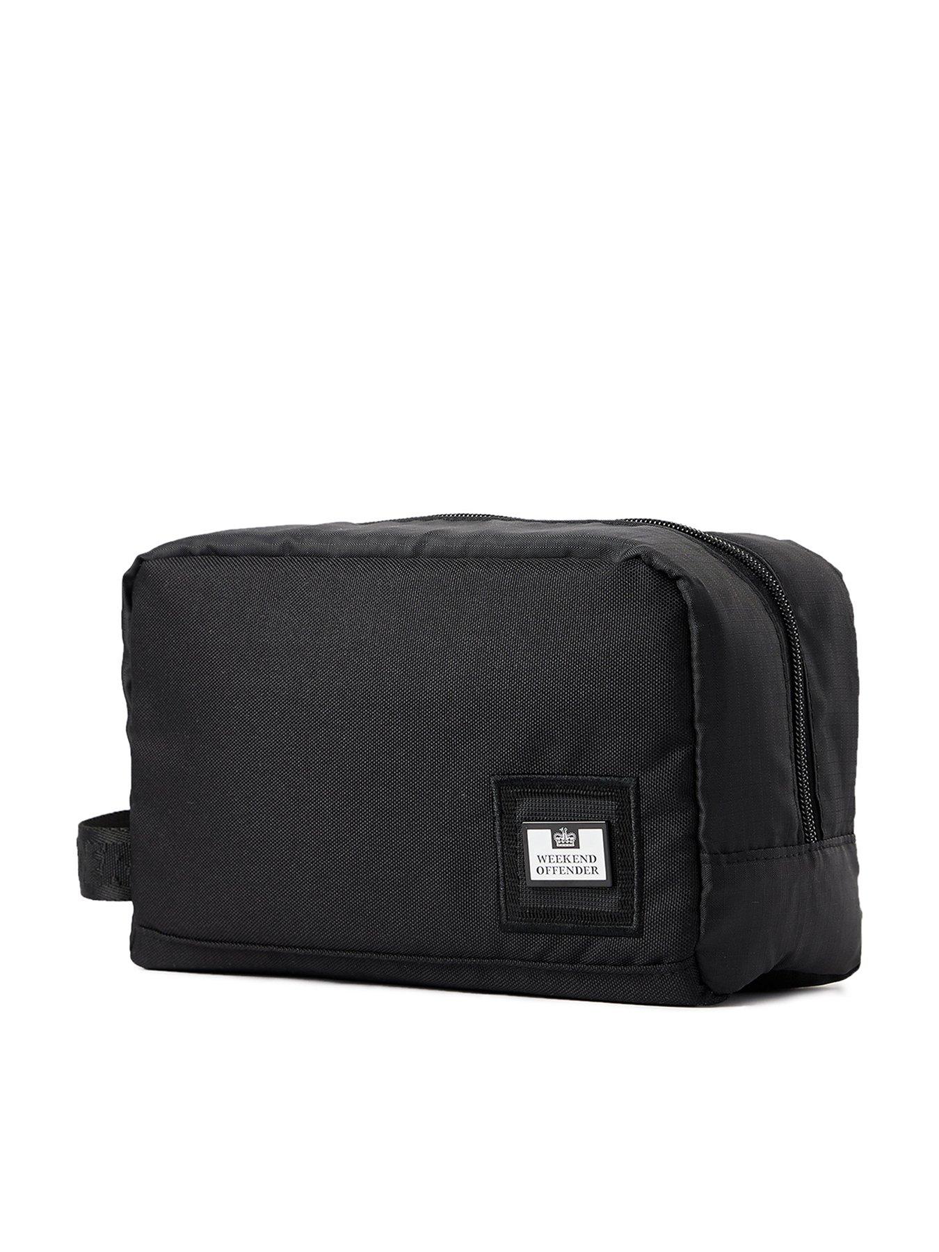 Image 1 of 3 of Weekend Offender Weekend Offender Wash Bag - Black