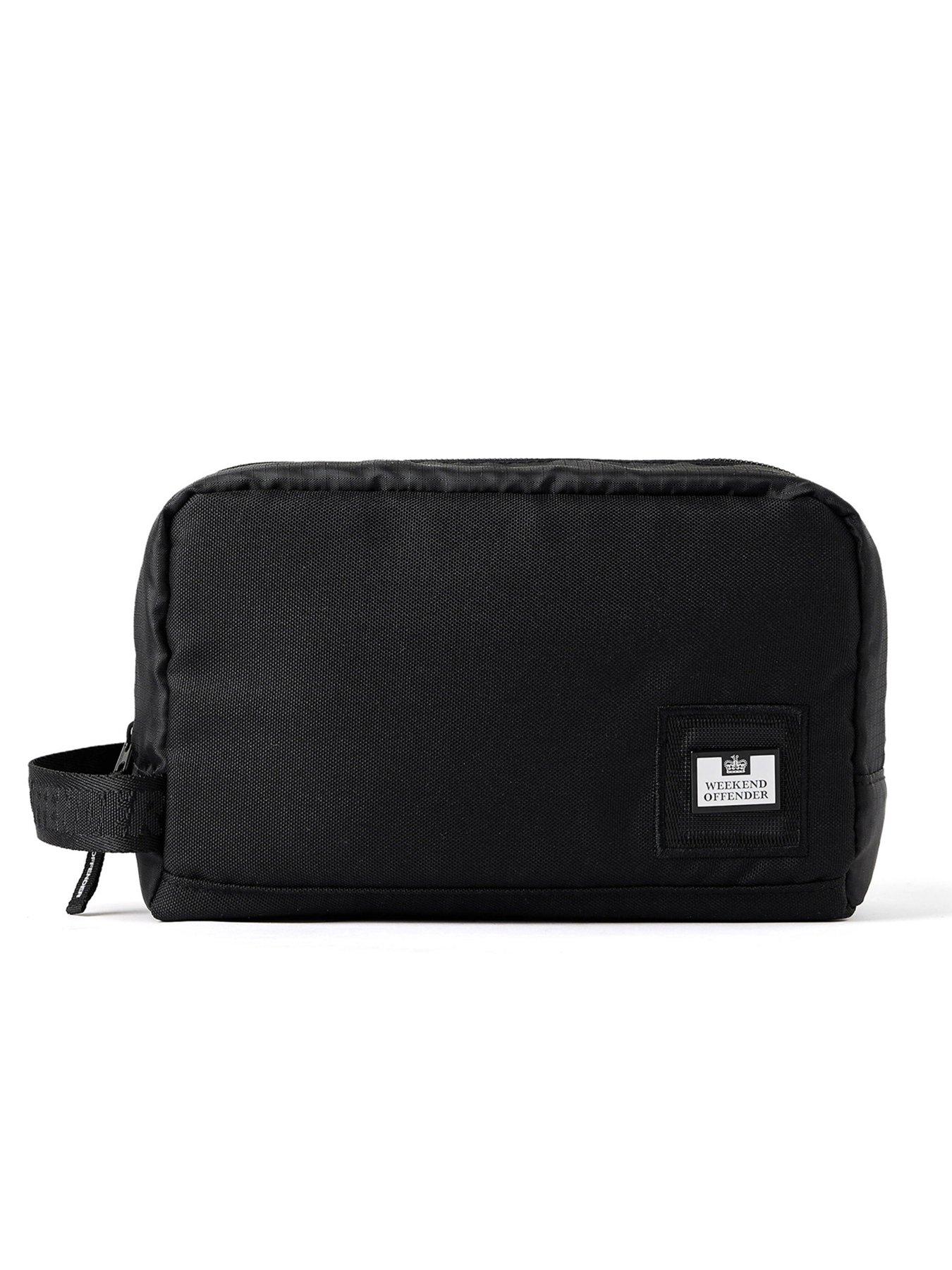 Image 3 of 3 of Weekend Offender Weekend Offender Wash Bag - Black