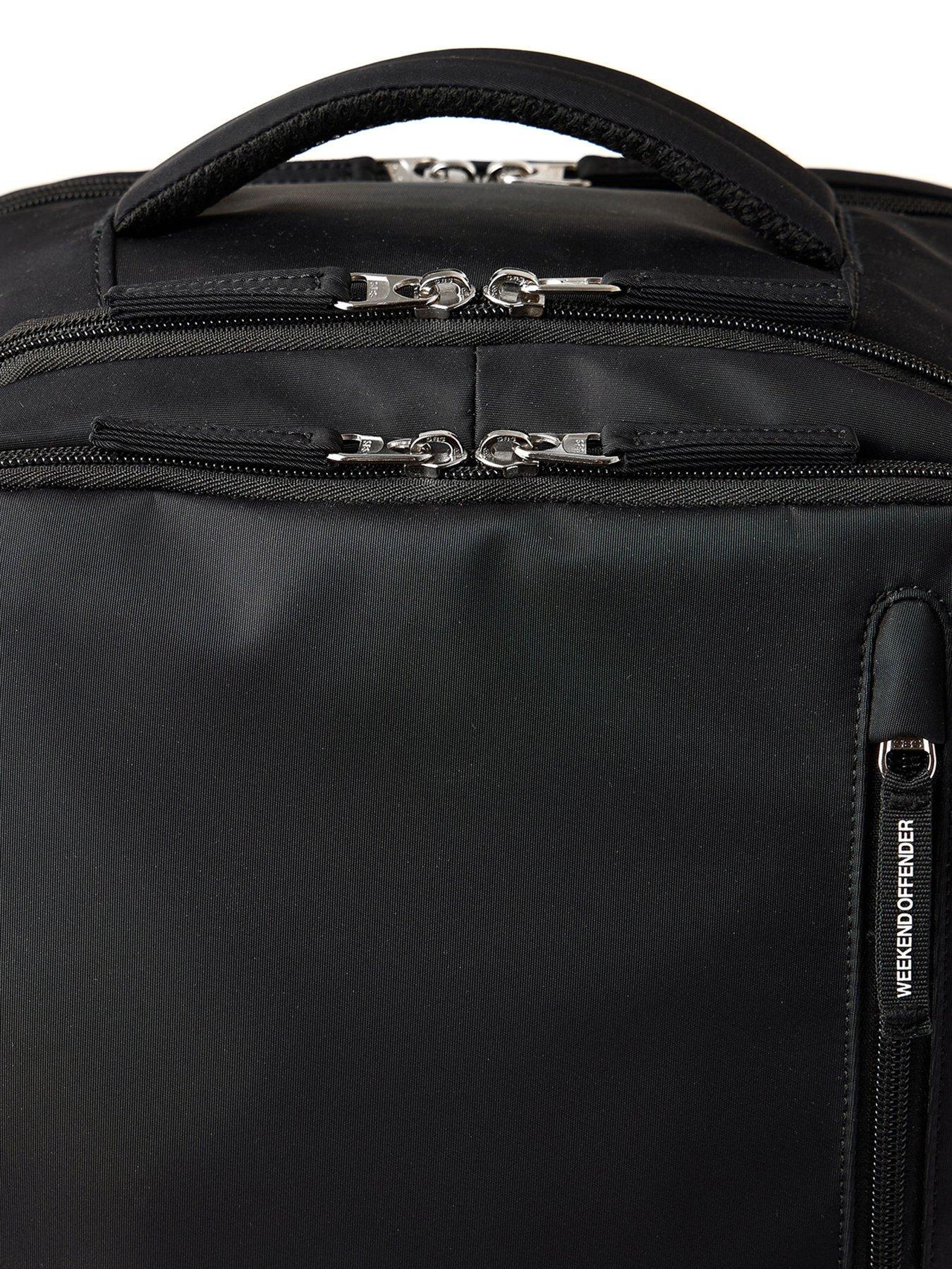 Image 6 of 7 of Weekend Offender Weekend Offender Overnighter Multi Pocket Backpack - Black