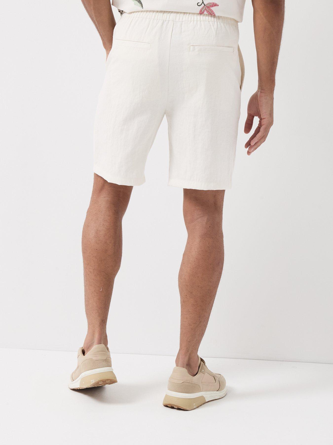 Image 2 of 6 of ONLY & SONS Wake Loose Shorts - Cream