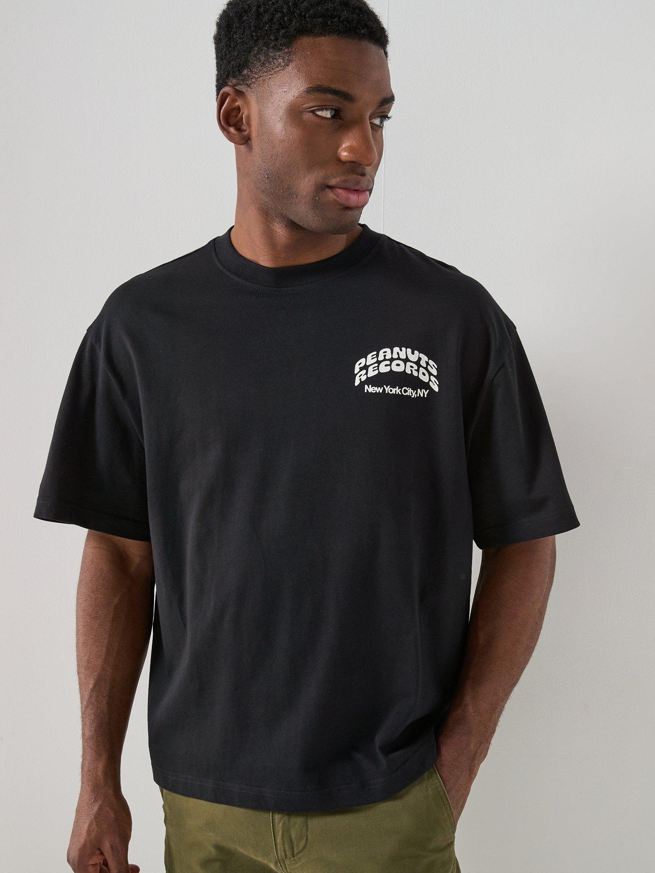 only-sons-peanuts-back-graphic-t-shirt-blackstillFront