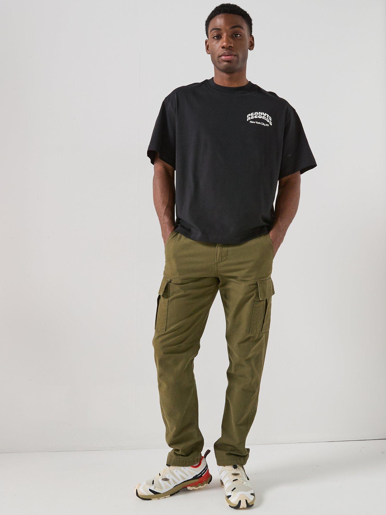 only-sons-peanuts-back-graphic-t-shirt-blackback