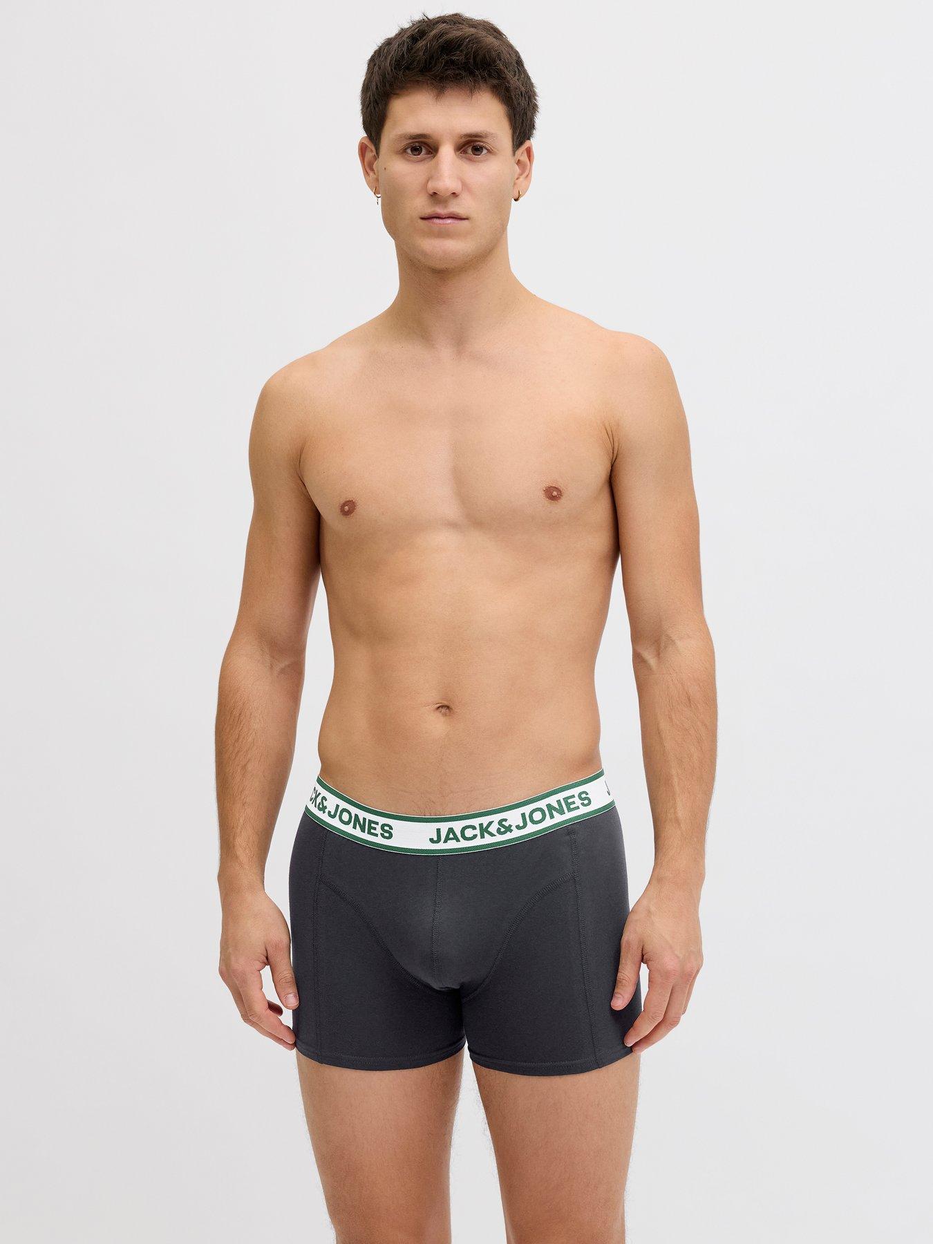 jack-jones-plus-nolan-solid-trunks-5-pack-greenblackstillFront