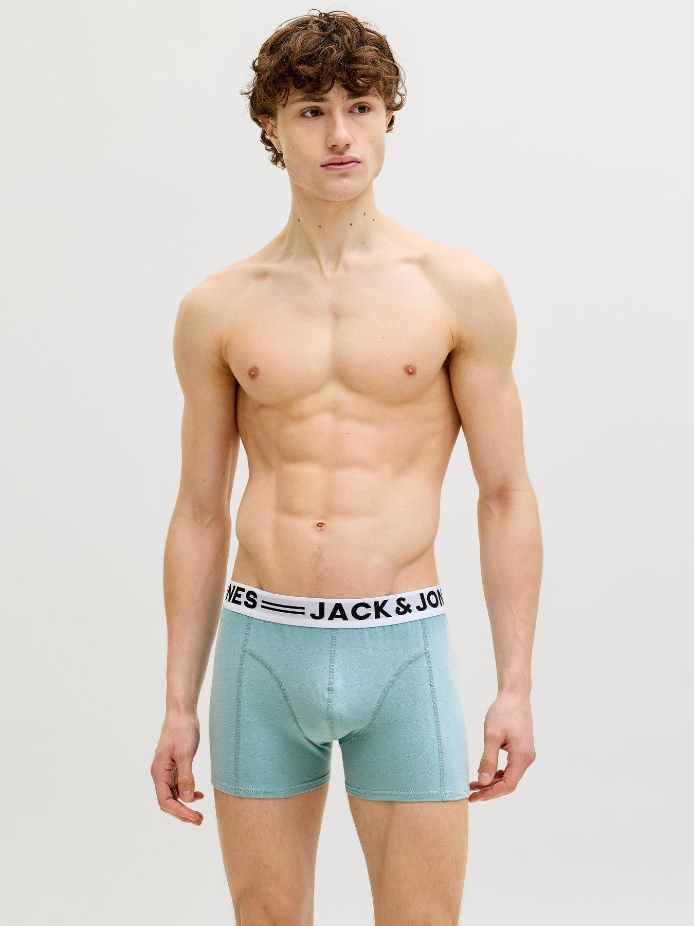 jack-jones-3-pack-sense-logo-trunks-bluestillFront