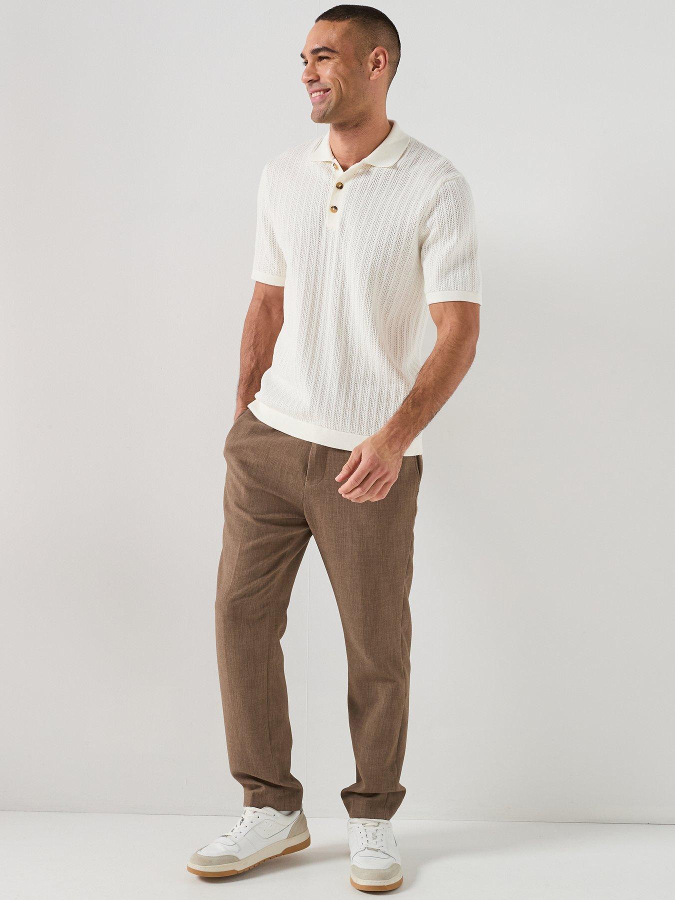 only-sons-moon-short-sleeve-knitted-polo-shirt-off-whiteback
