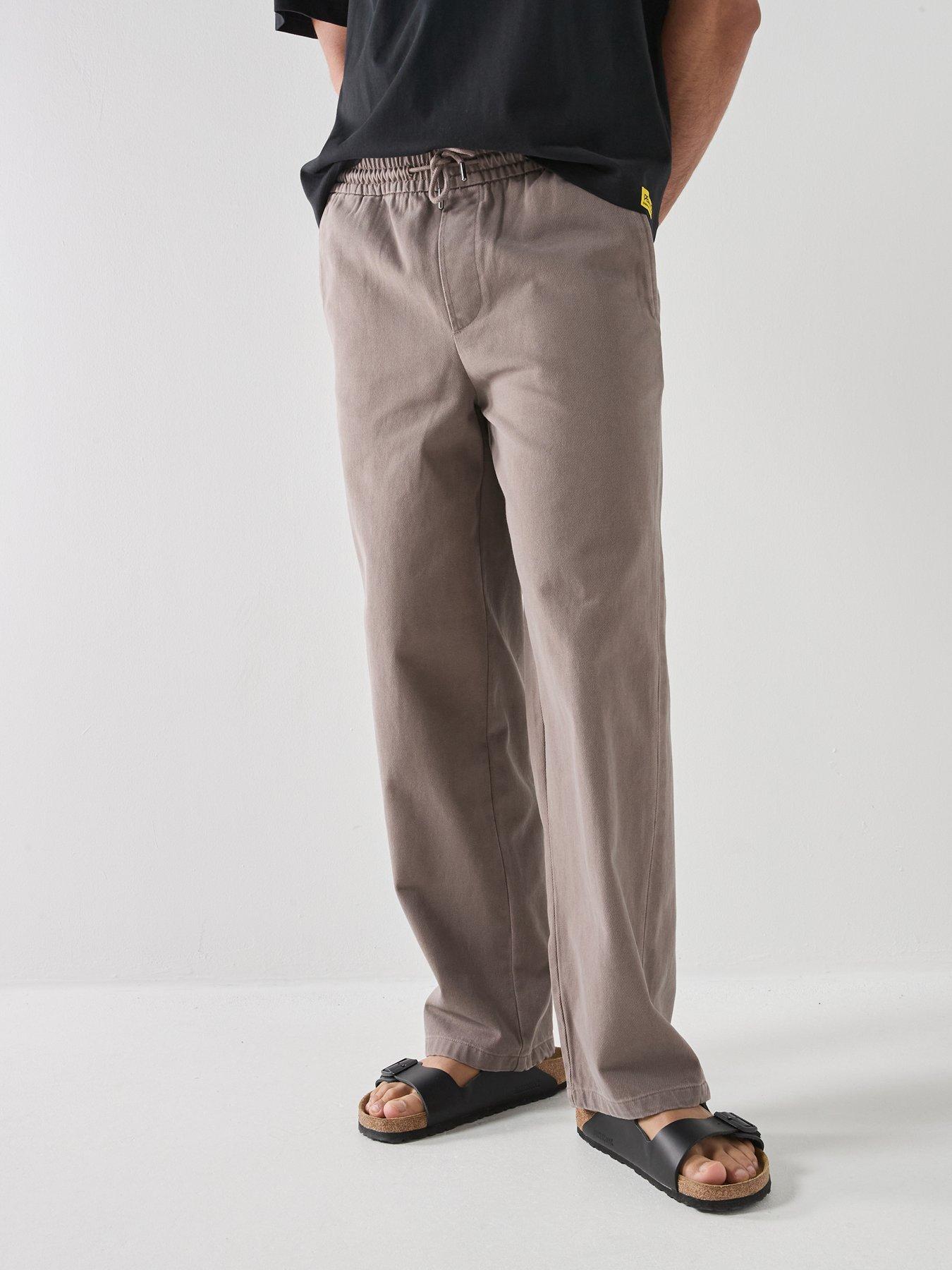 Image 1 of 5 of ONLY & SONS Times Loose Trousers - Falcon
