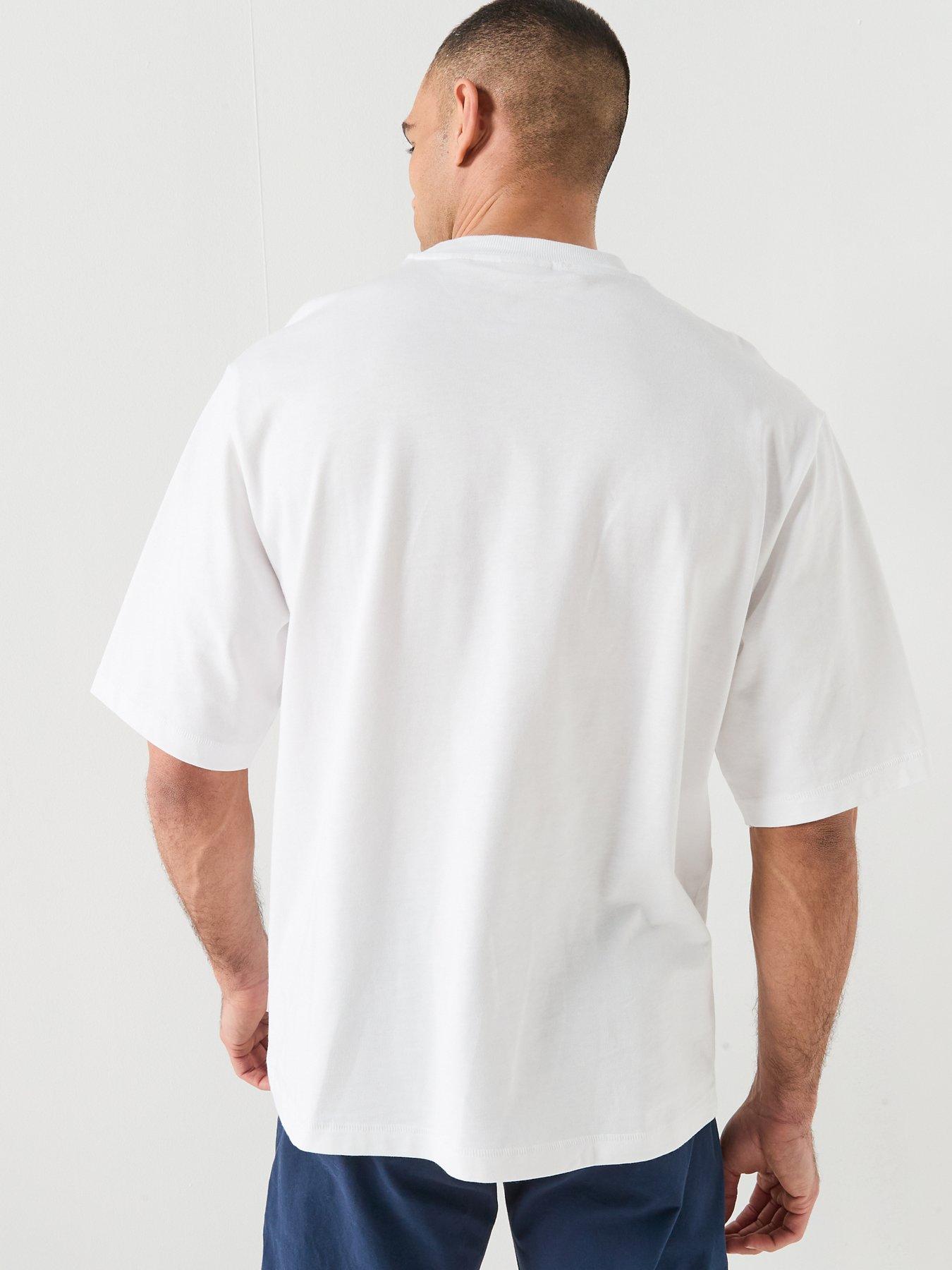 Image 2 of 5 of ONLY & SONS Millenium Oversized T-Shirt - White