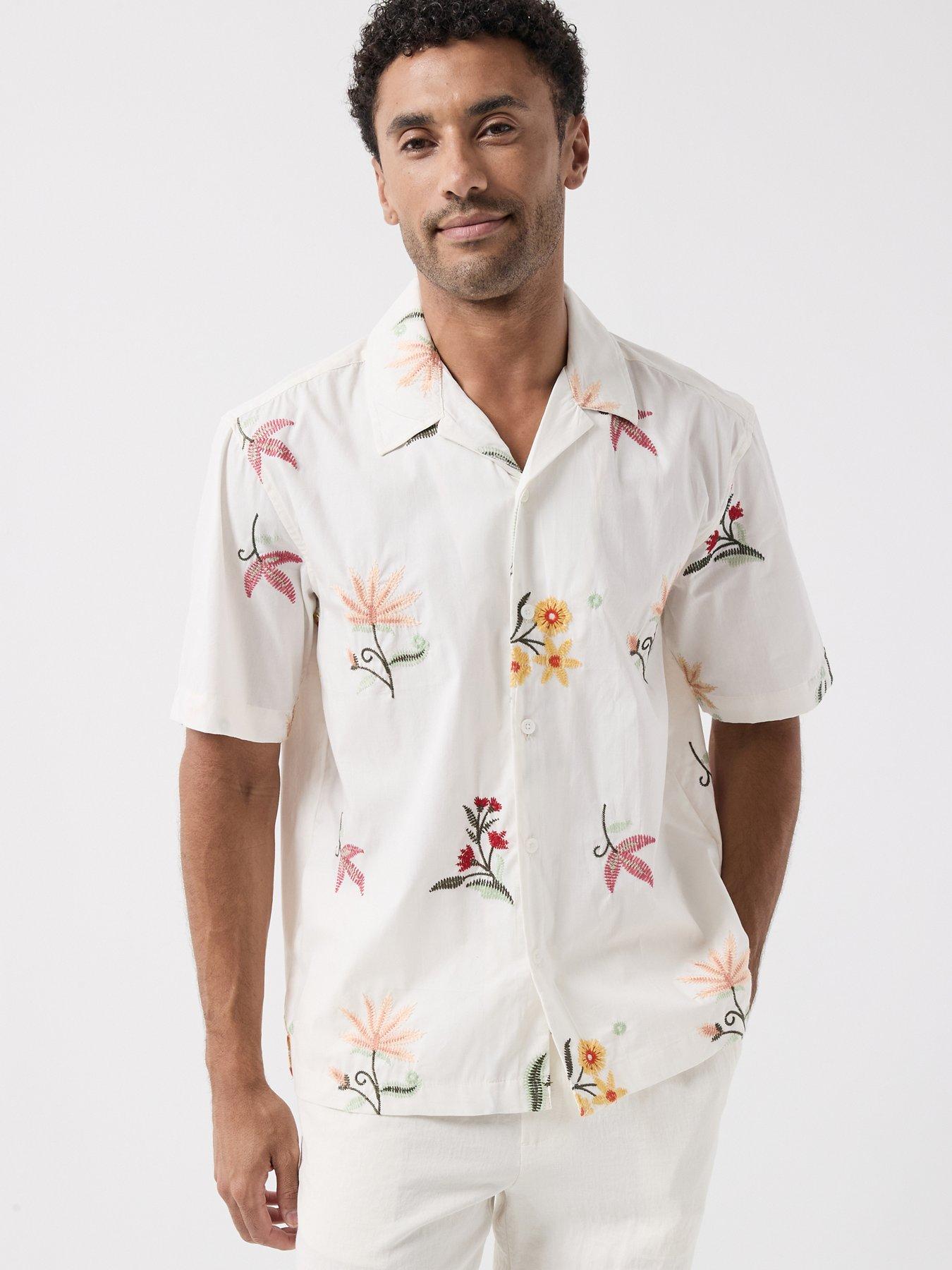Image 1 of 6 of ONLY & SONS Only &amp; Sons Edward Short Sleeve Shirt