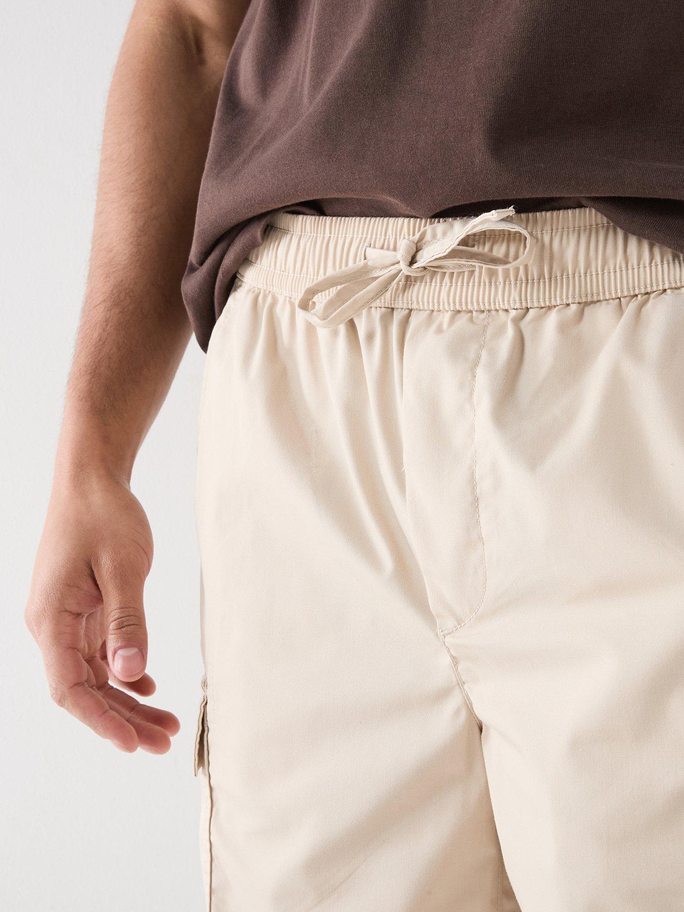 only-sons-kal-cargo-shorts-creamoutfit