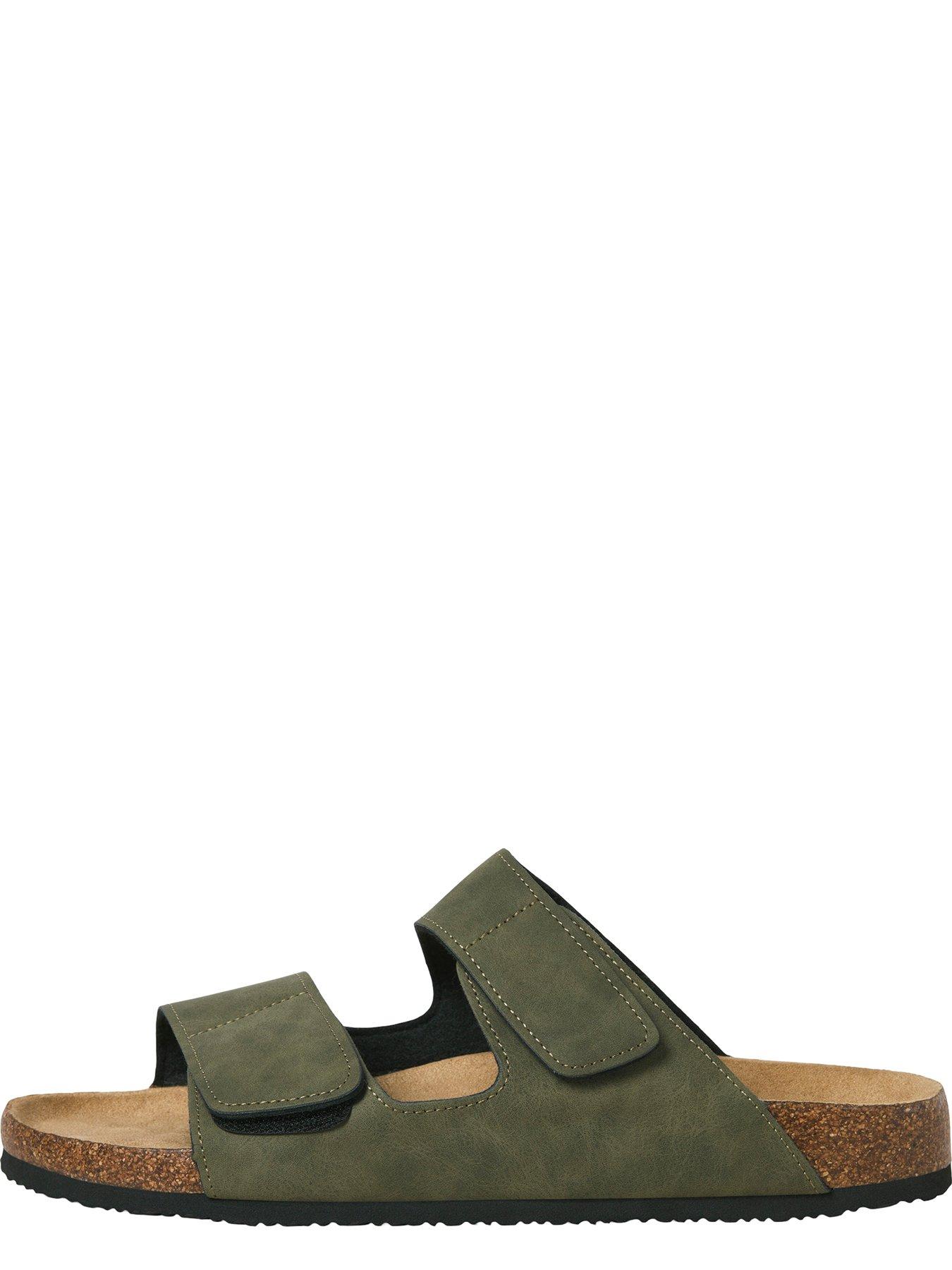 Image 4 of 7 of Jack & Jones Strap Sandal - Green