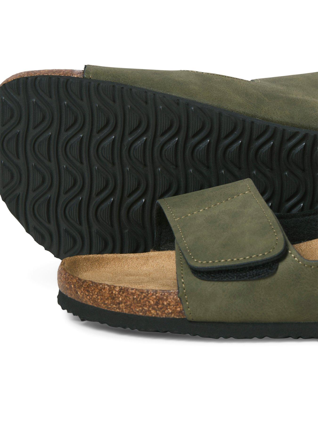 Image 6 of 7 of Jack & Jones Strap Sandal - Green