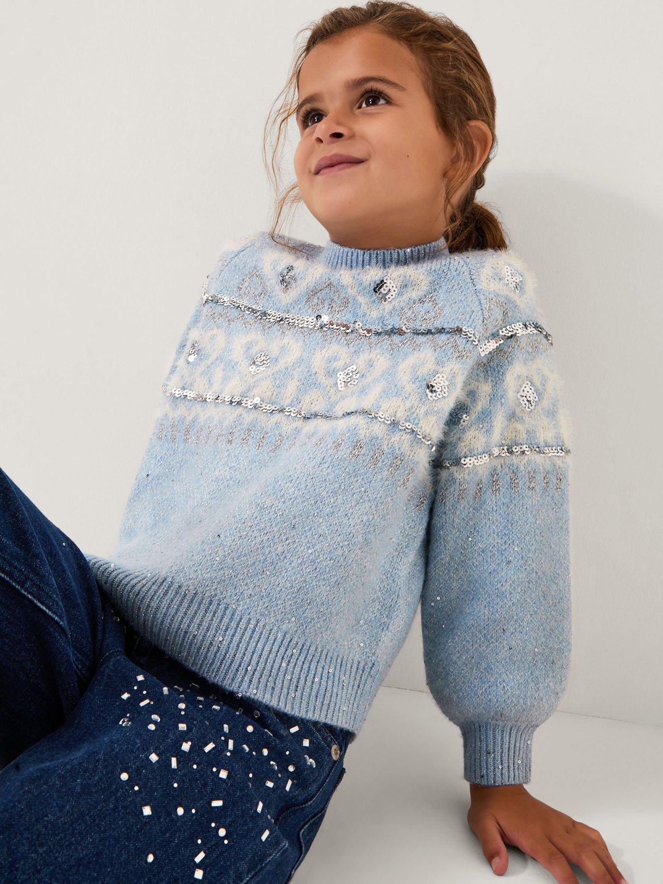 monsoon-girls-enchanted-sparkle-jumper-bluefront