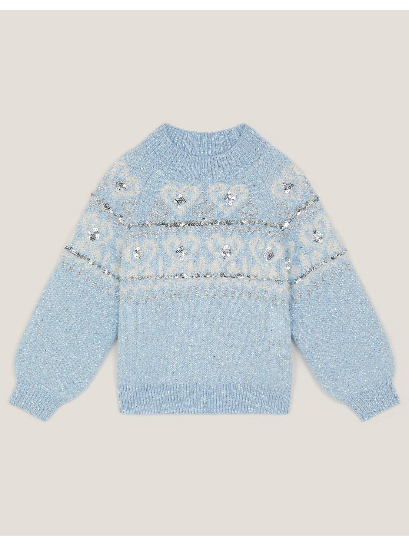 monsoon-girls-enchanted-sparkle-jumper-bluestillFront