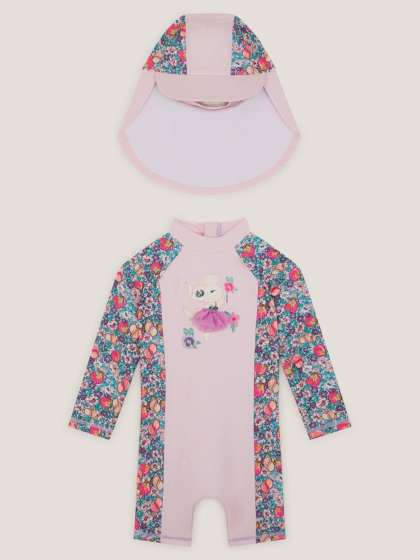 monsoon-baby-girls-2-piece-shell-print-upf-rash-suit-hat--pink