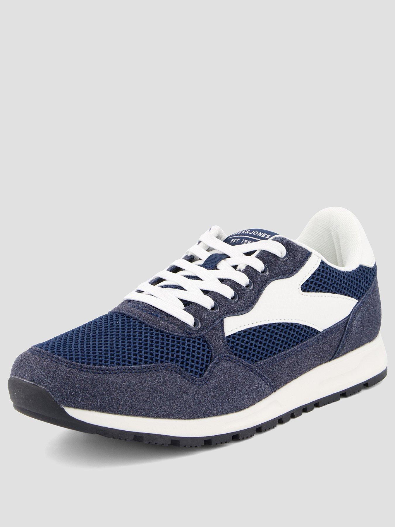 Image 2 of 7 of Jack & Jones Swindon Combo Trainer - Navy