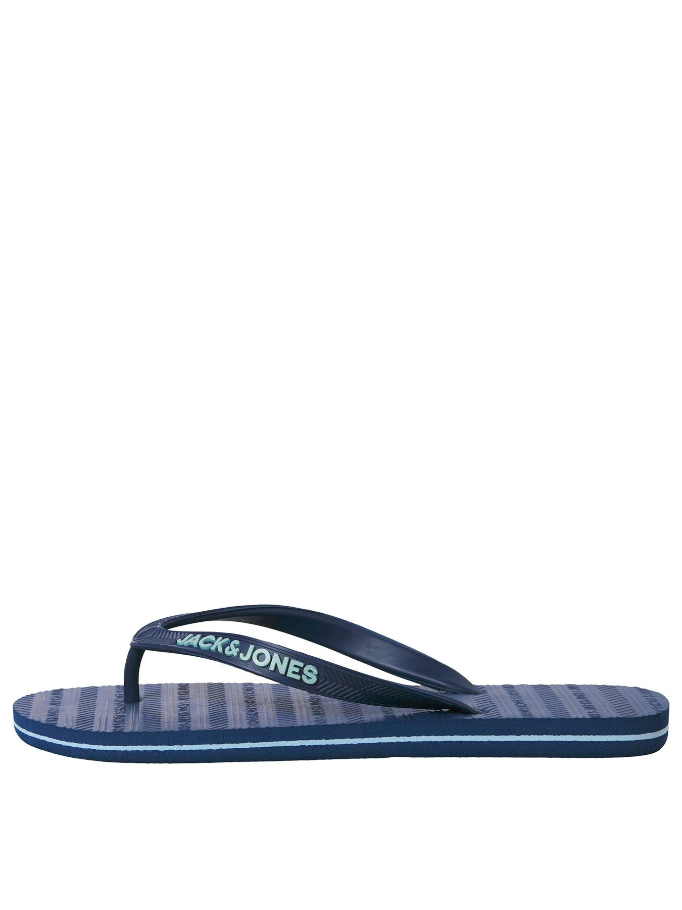Image 3 of 7 of Jack & Jones Flip Flops - Navy
