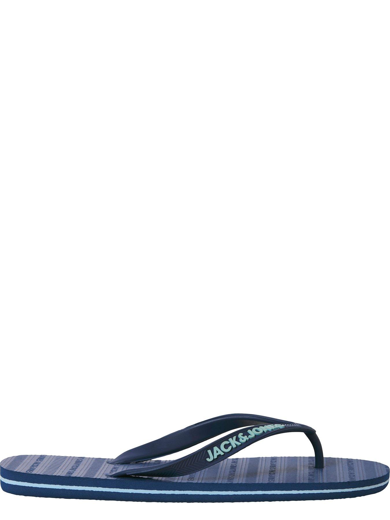 Image 4 of 7 of Jack & Jones Flip Flops - Navy