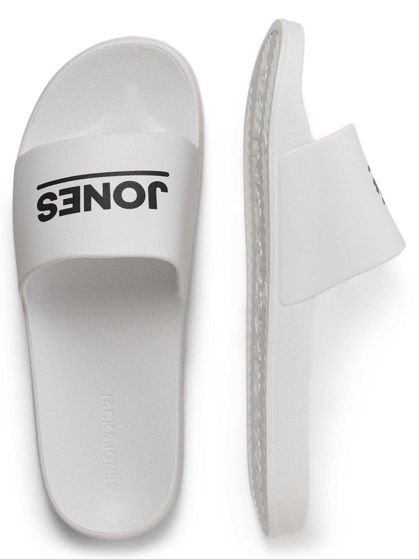 Image 2 of 3 of Jack & Jones Ollie Slider - White