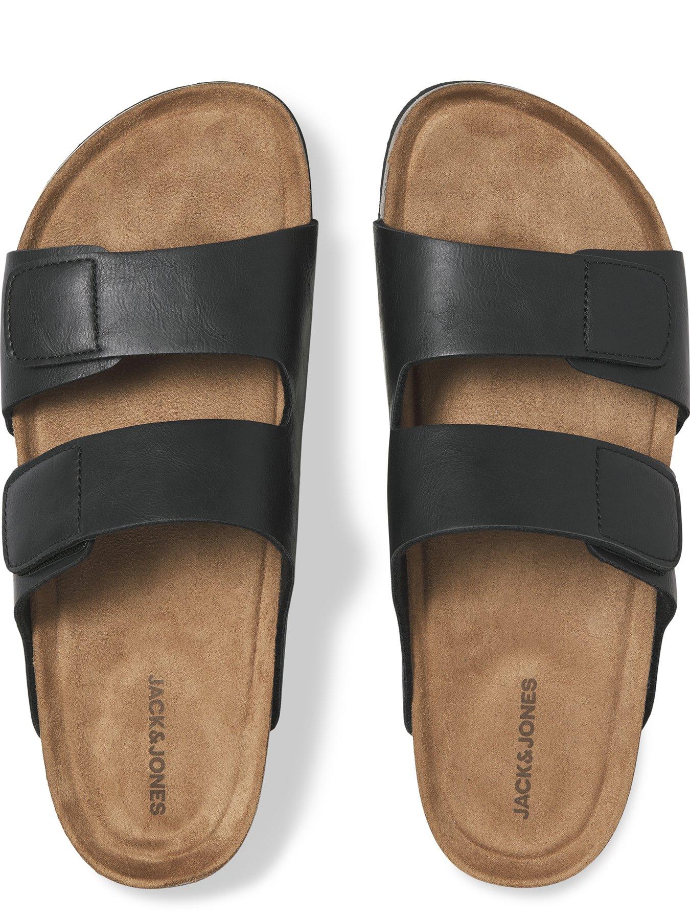 jack-jones-brunswick-pu-strap-sandal-blackoutfit