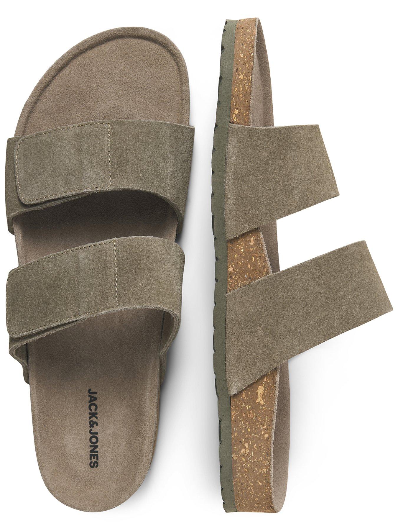 jack-jones-malta-suede-sandal-brownoutfit