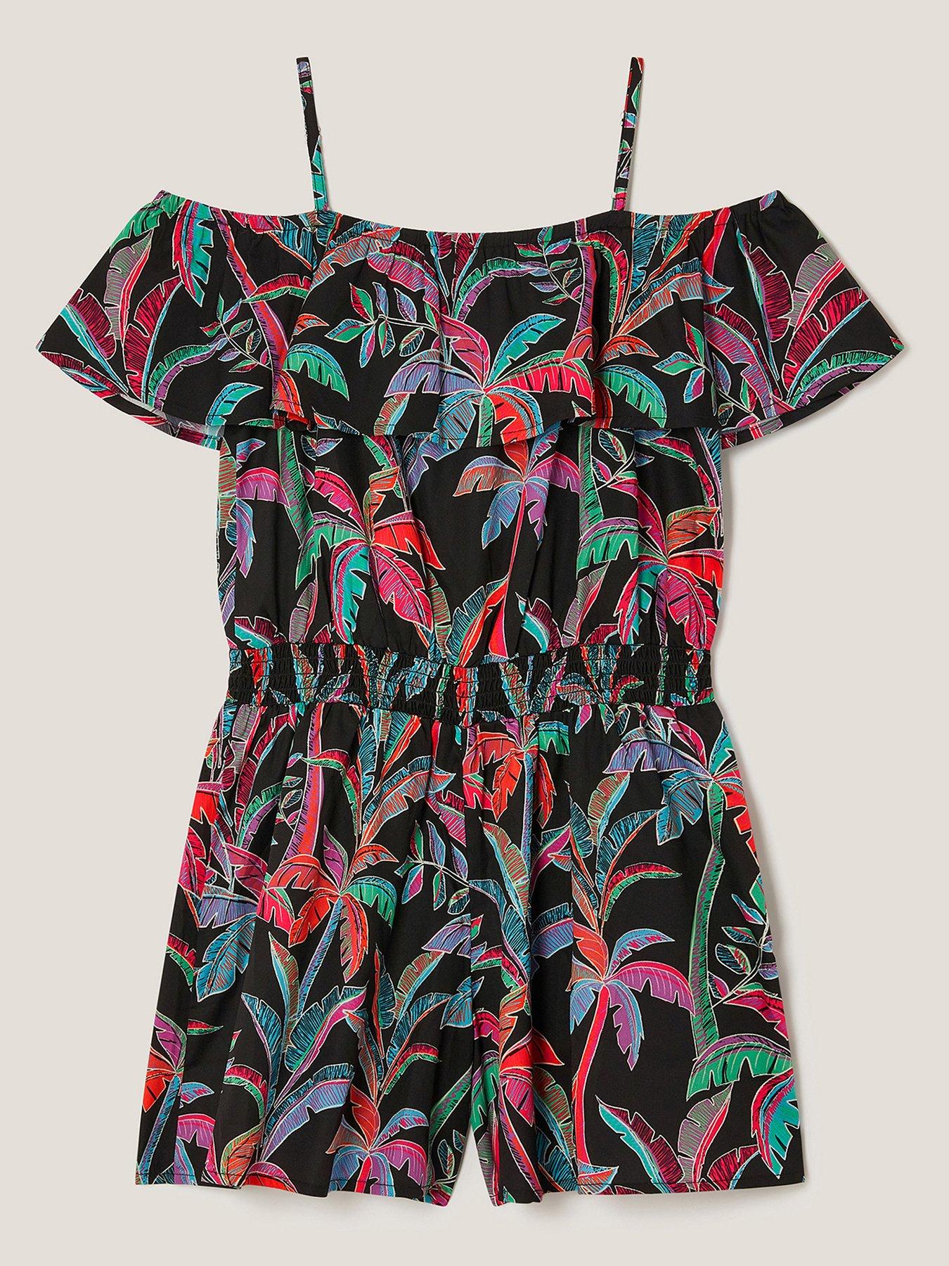 monsoon-girls-storm-tropical-playsuit-blackback