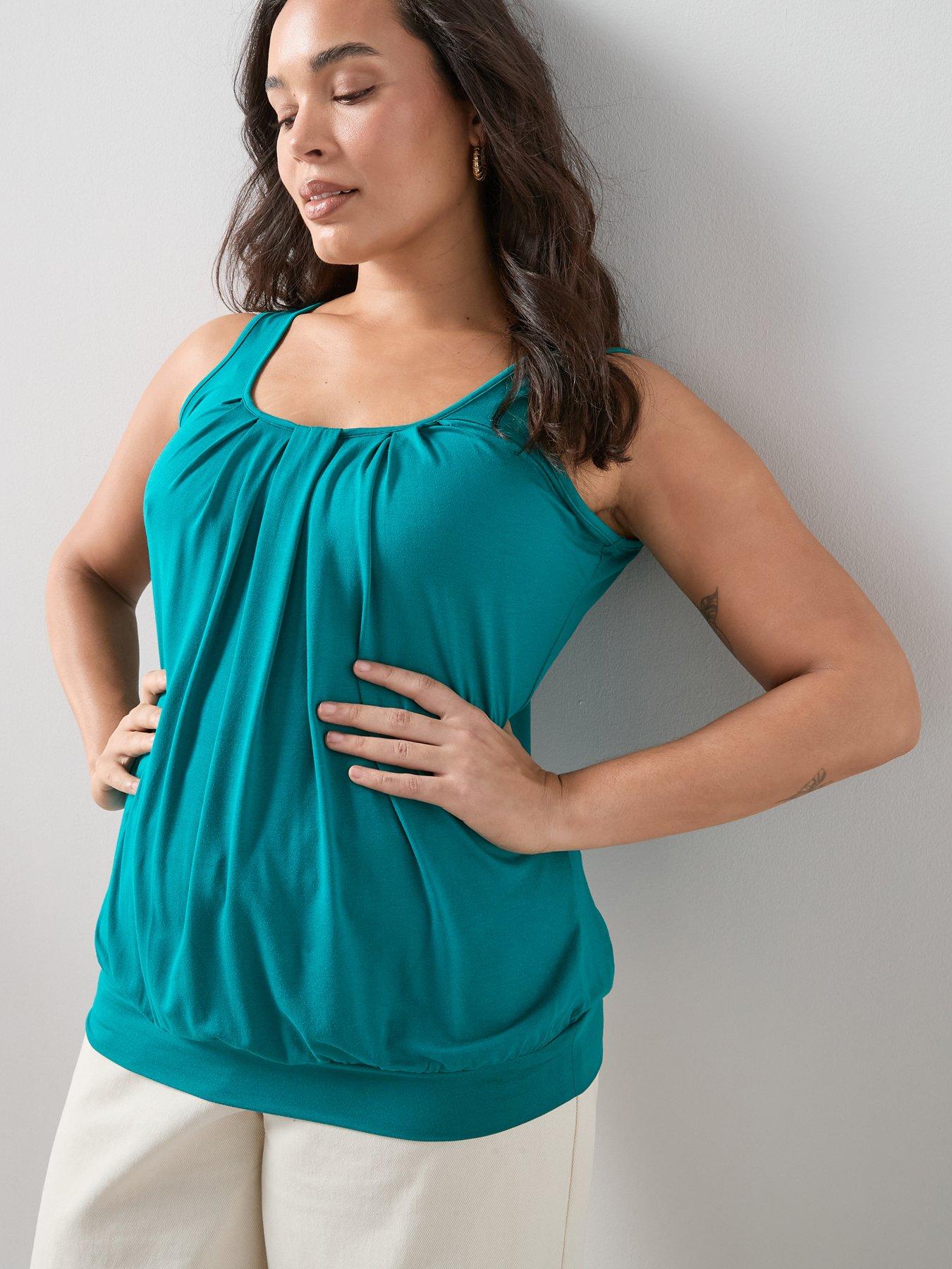 Image 4 of 6 of The Very Collection Curve Banded Hem Vest