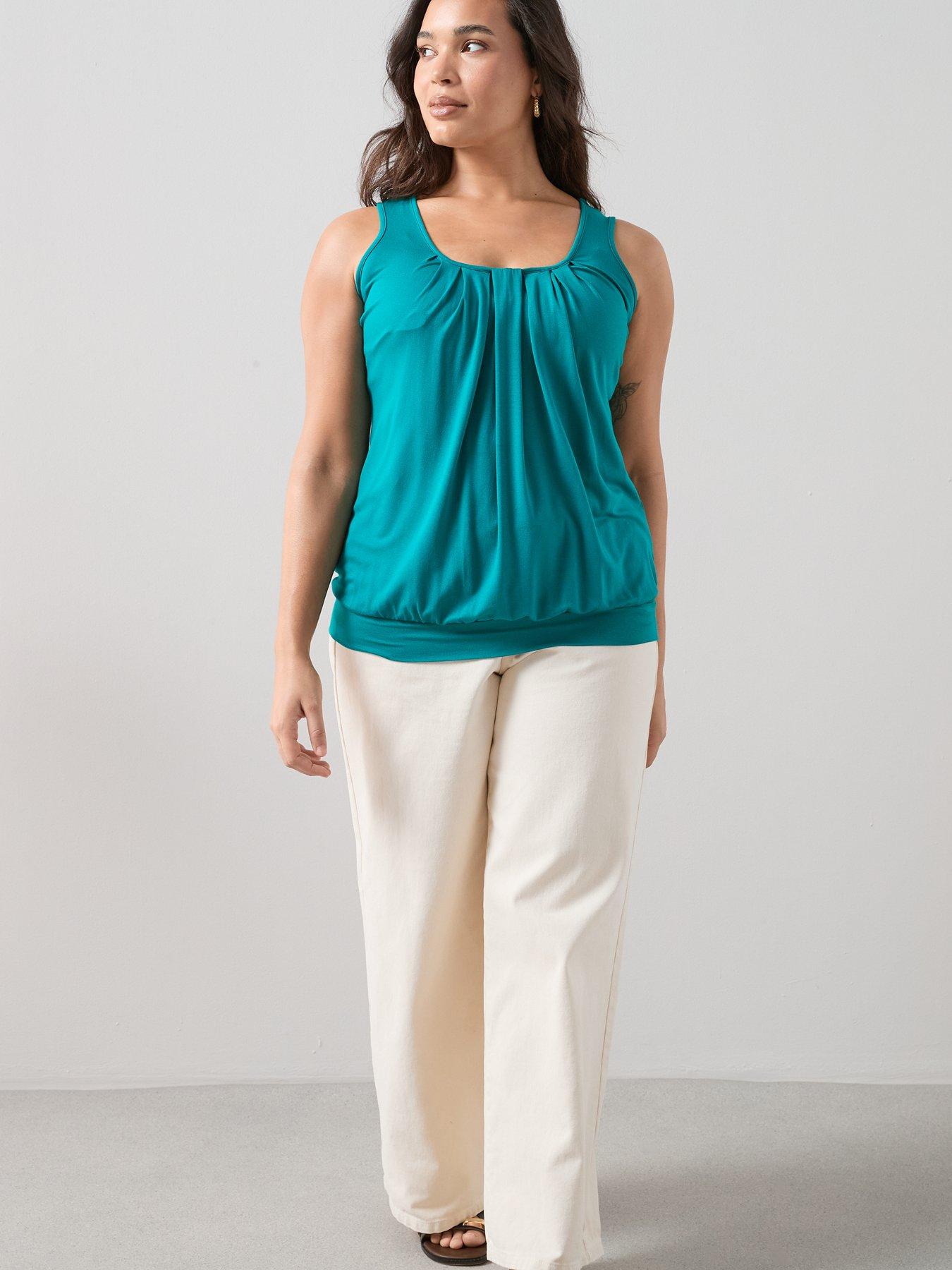 Image 6 of 6 of The Very Collection Curve Banded Hem Vest