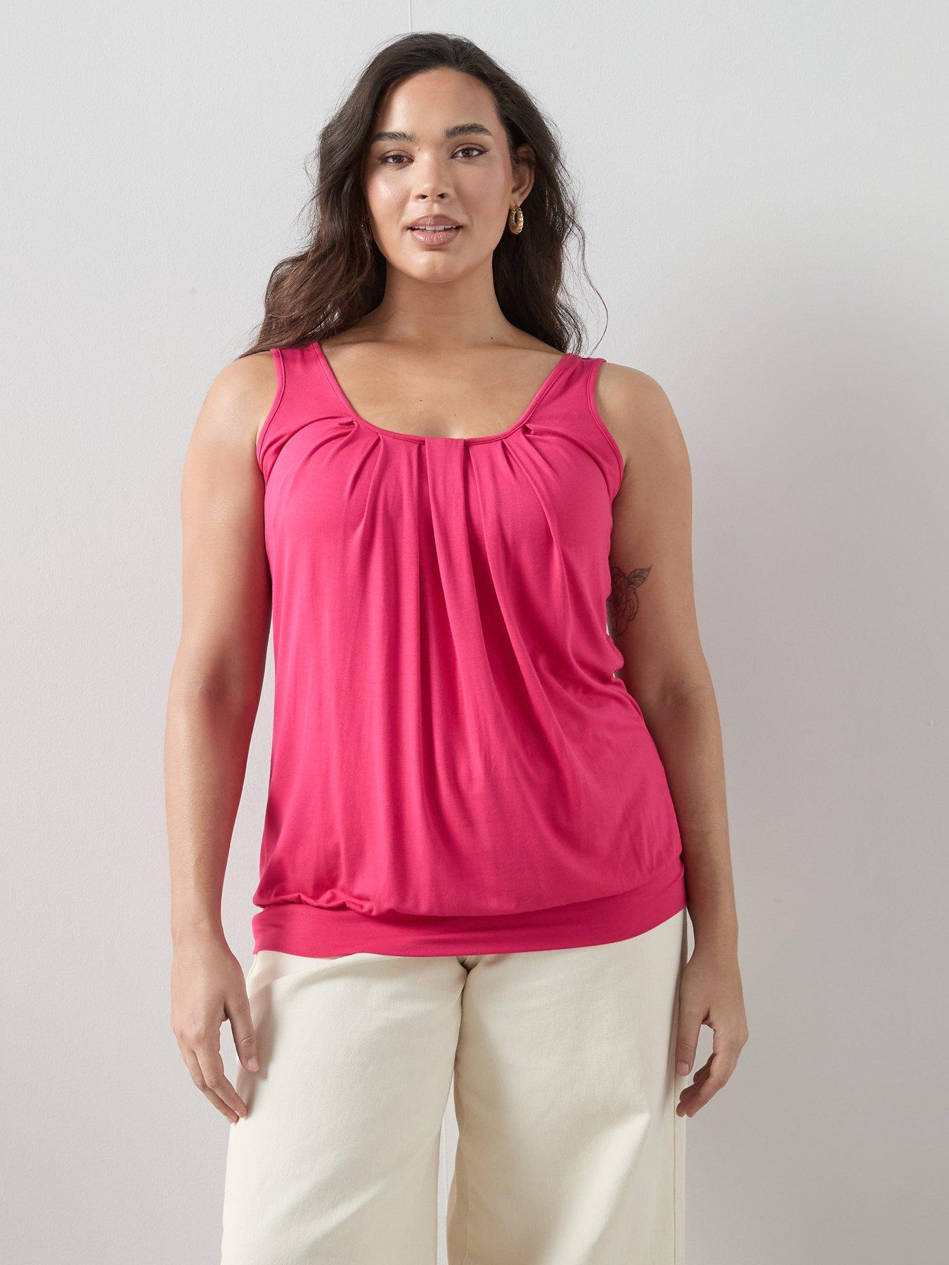 Image 1 of 6 of The Very Collection Curve Banded Hem Vest
