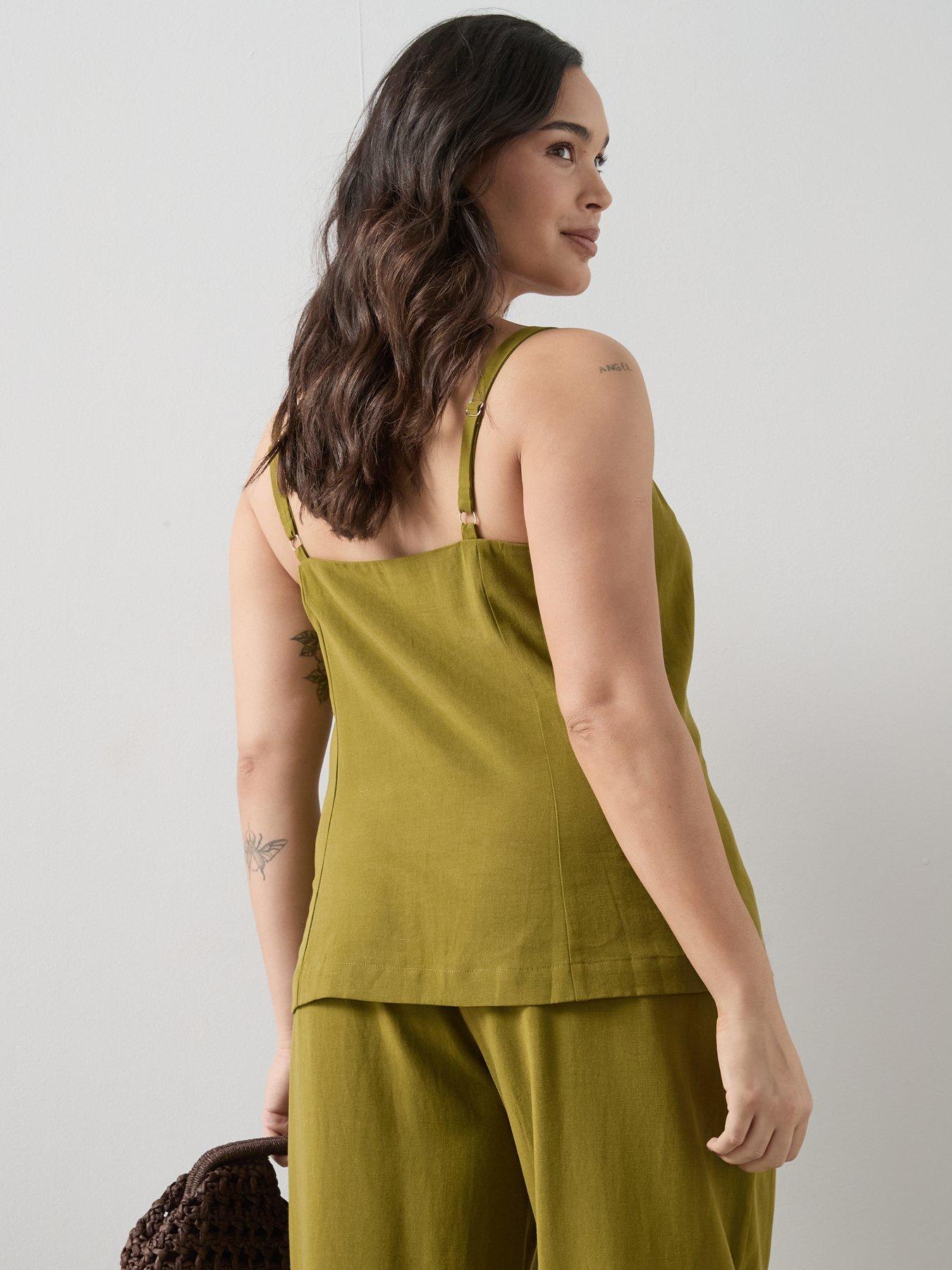 Image 2 of 6 of The Very Collection Curve Button Detail Waistcoat
